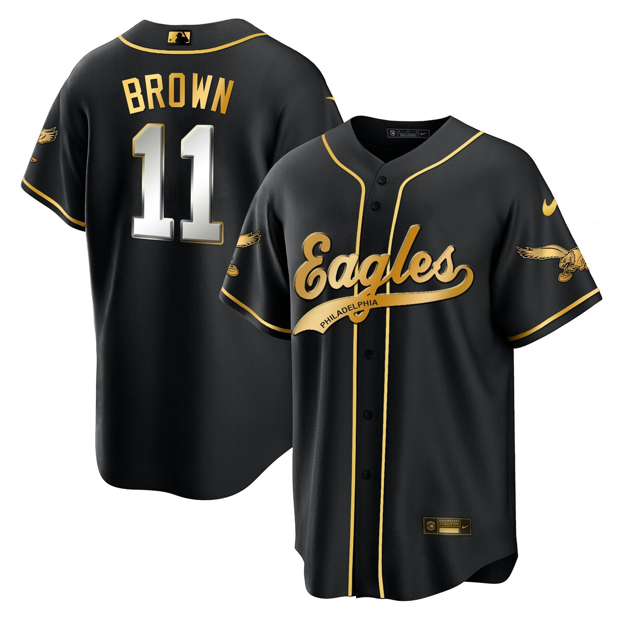 Camisa NFL Men’s Kelly Green Baseball Limited Jersey
