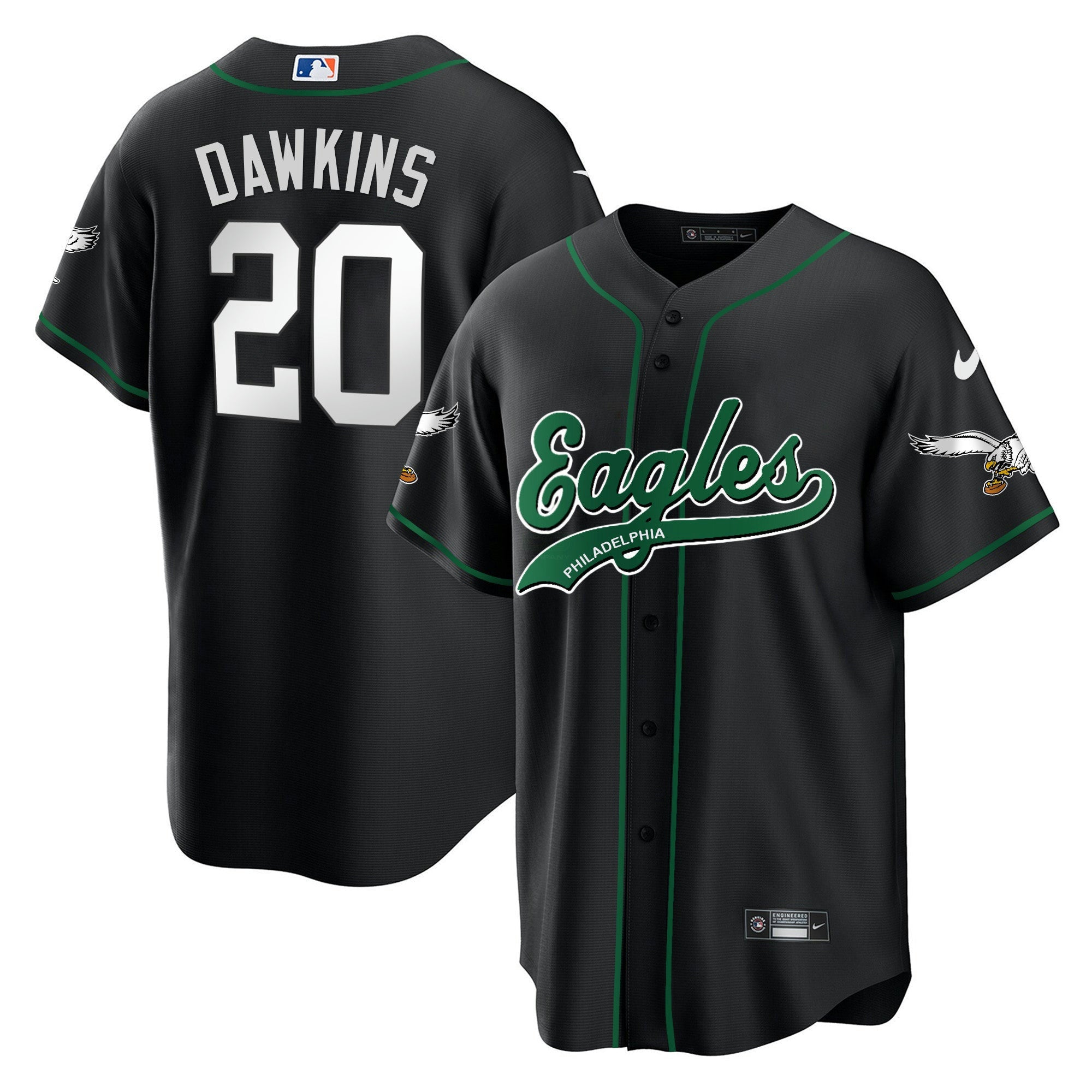 Camisa NFL Men’s Kelly Green Jersey