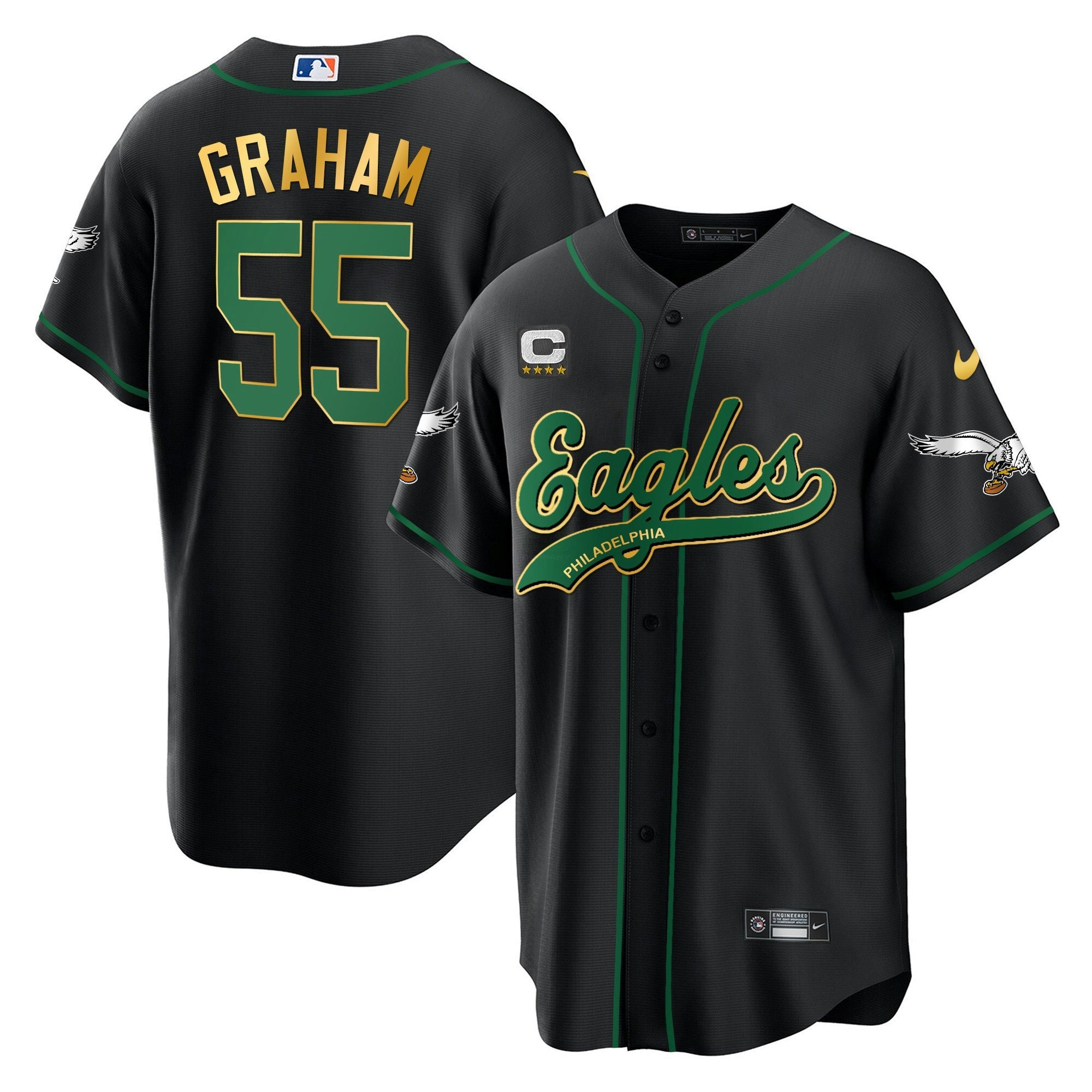 Camisa NFL Men’s Kelly Green Jersey