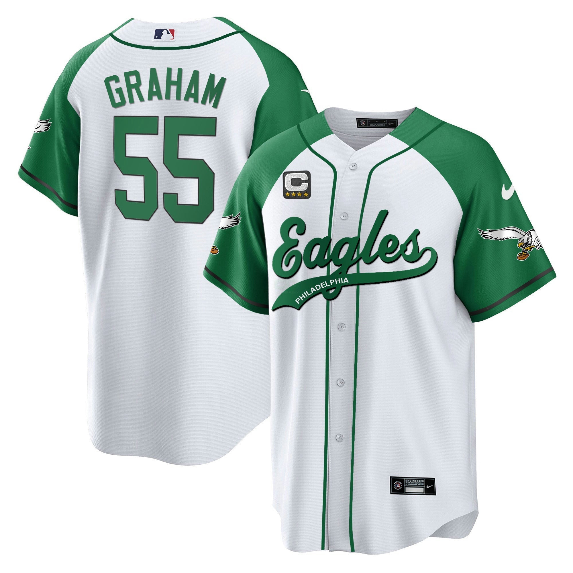 Camisa NFL Men’s Kelly Green Jersey V2