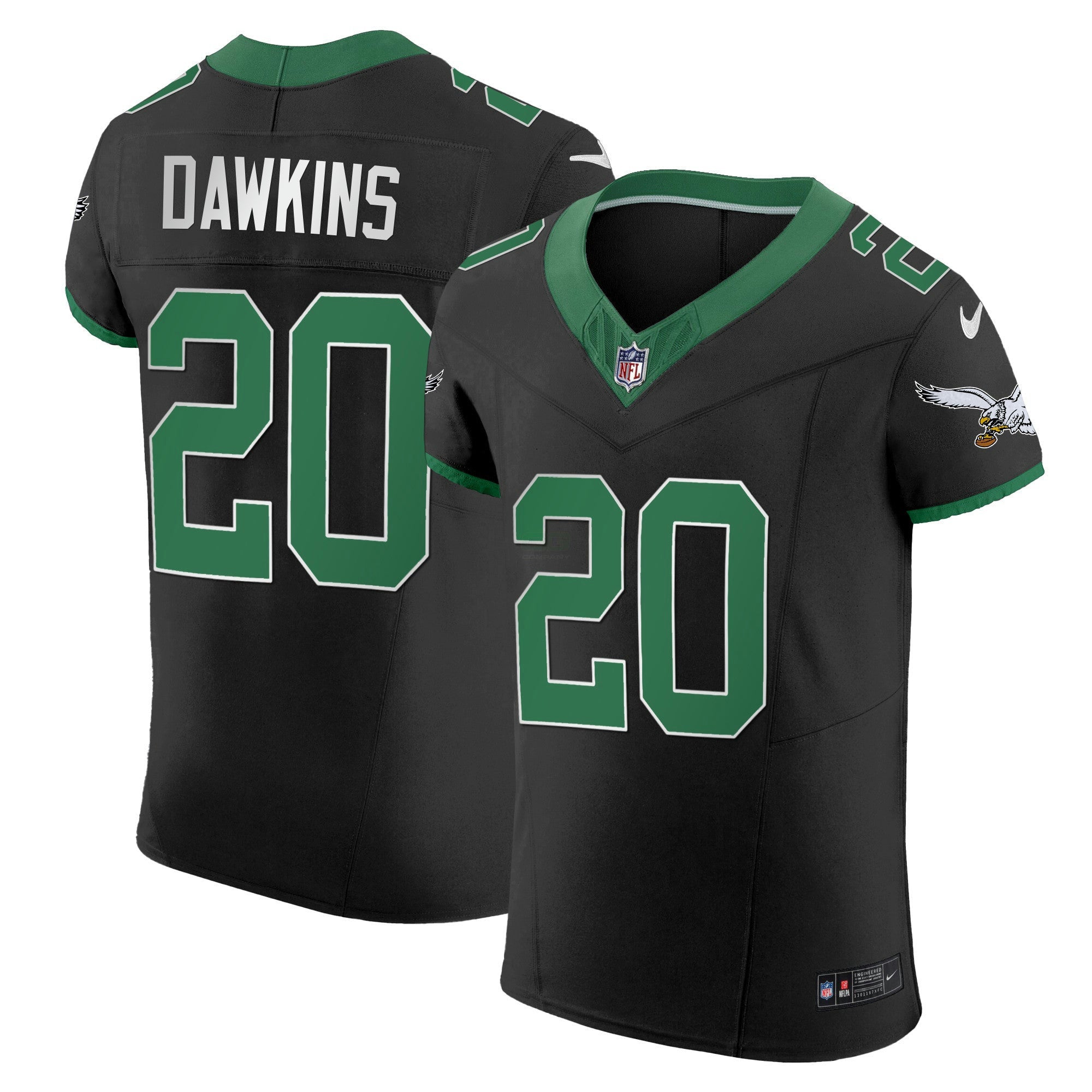 Camisa NFL Men’s Kelly Green Vapor Elite Jersey
