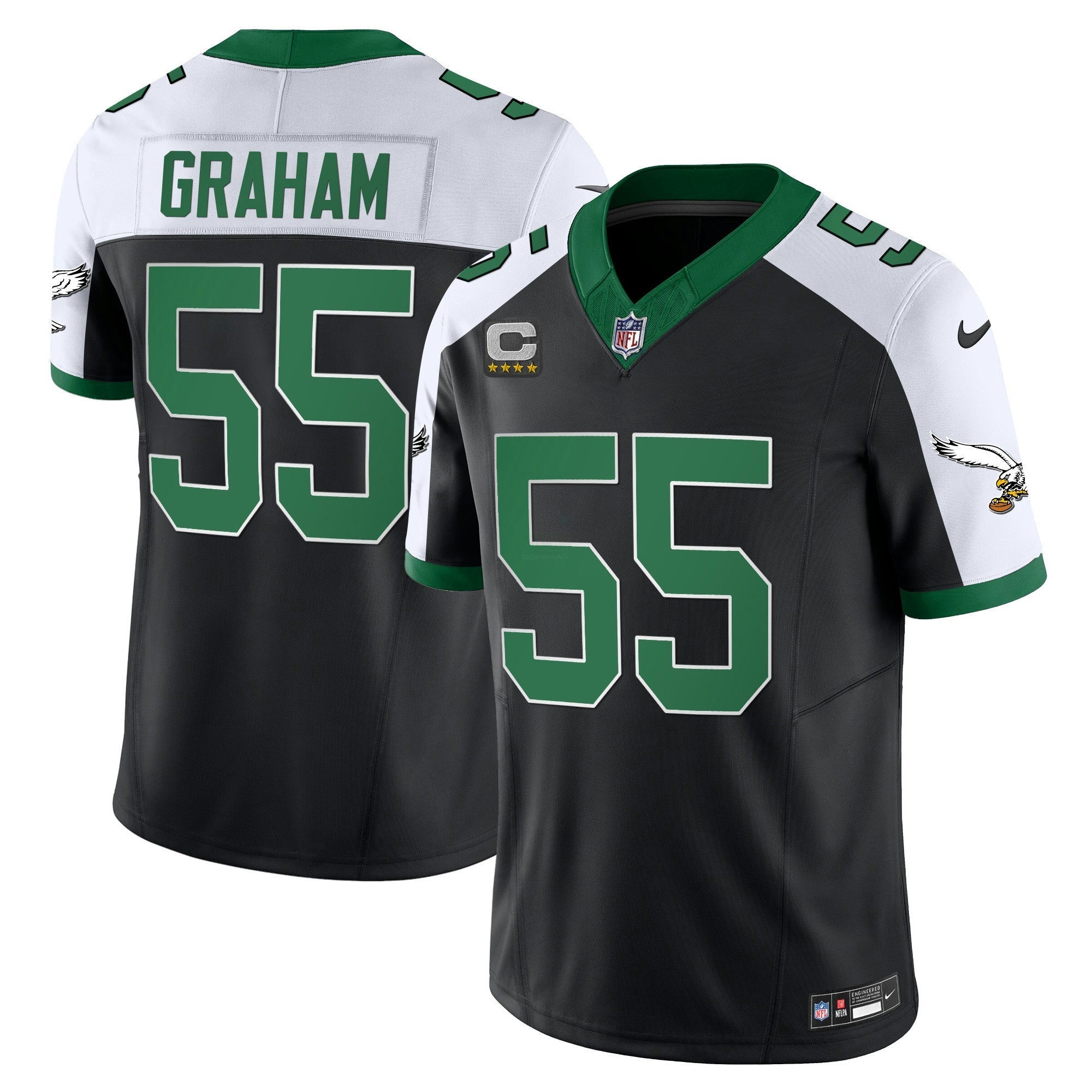 Camisa NFL Men’s Kelly Green Vapor Limited Jersey