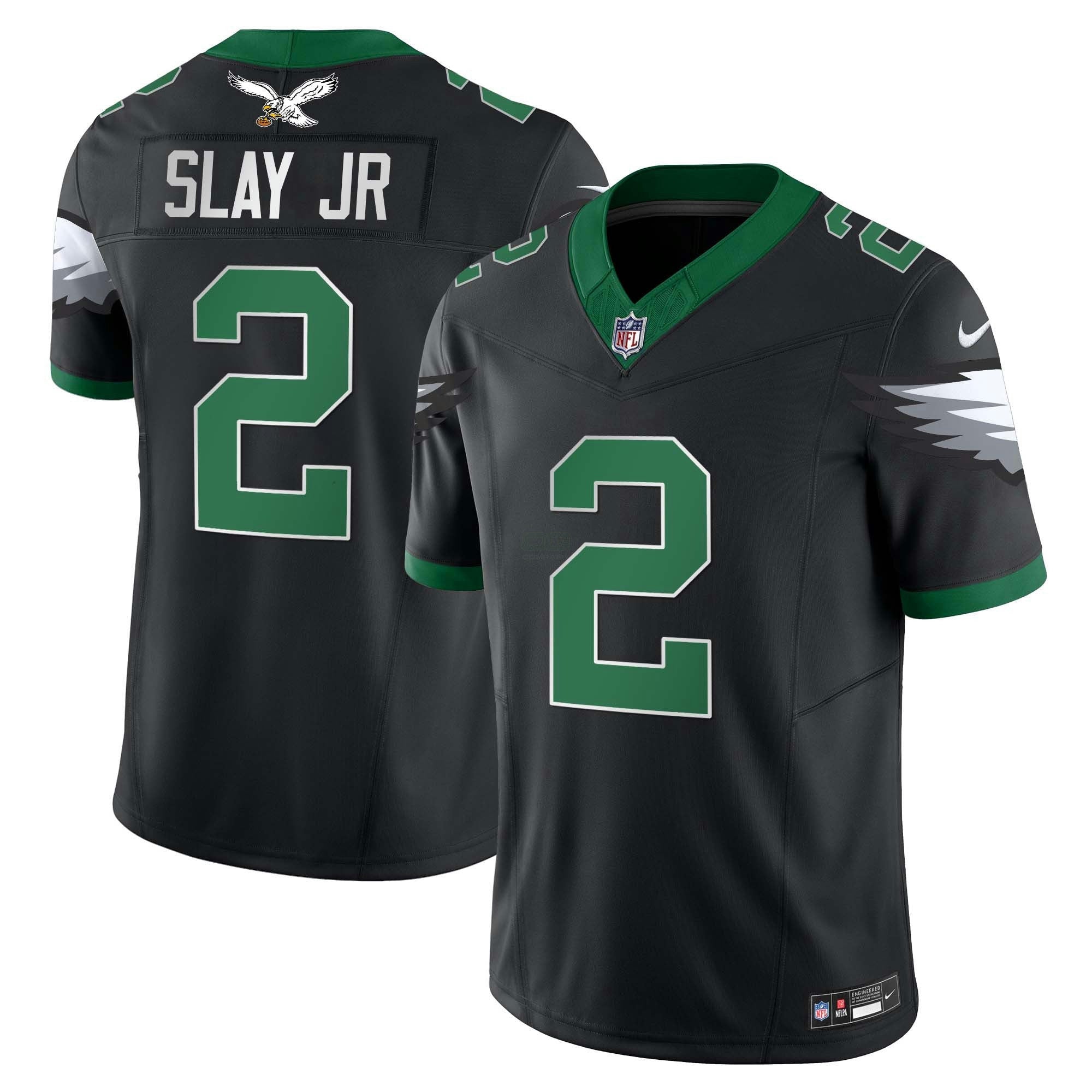 Camisa NFL Men’s Kelly Green Vapor Limited Jersey V3