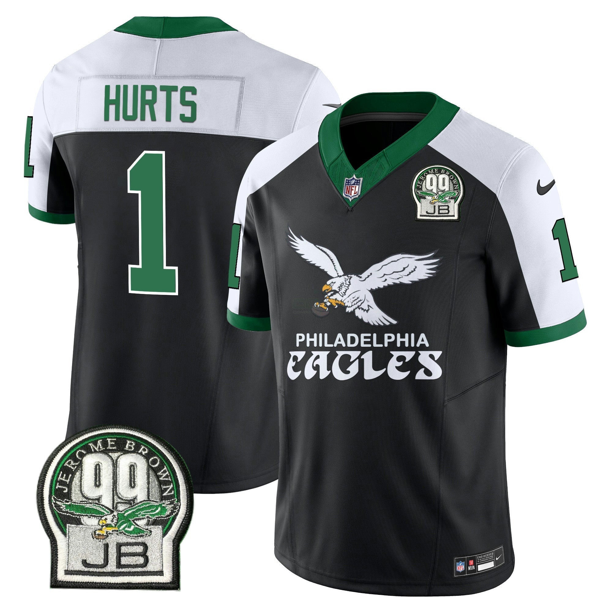 Camisa NFL Men’s Kelly Green Vapor Limited Jersey V5
