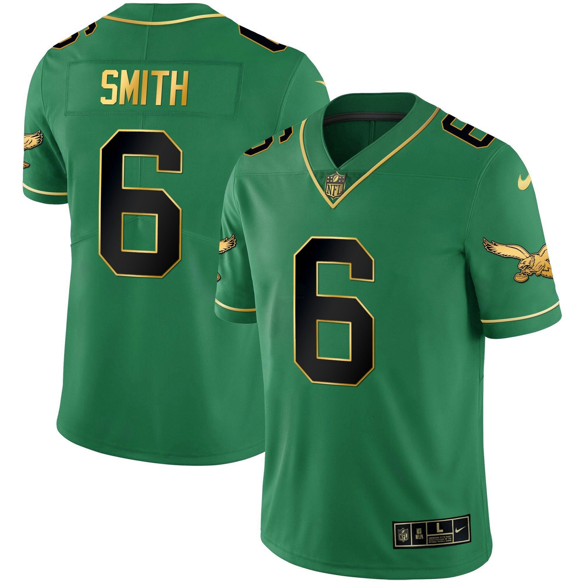 Camisa NFL Men’s Kelly Verde Dourada Jersey