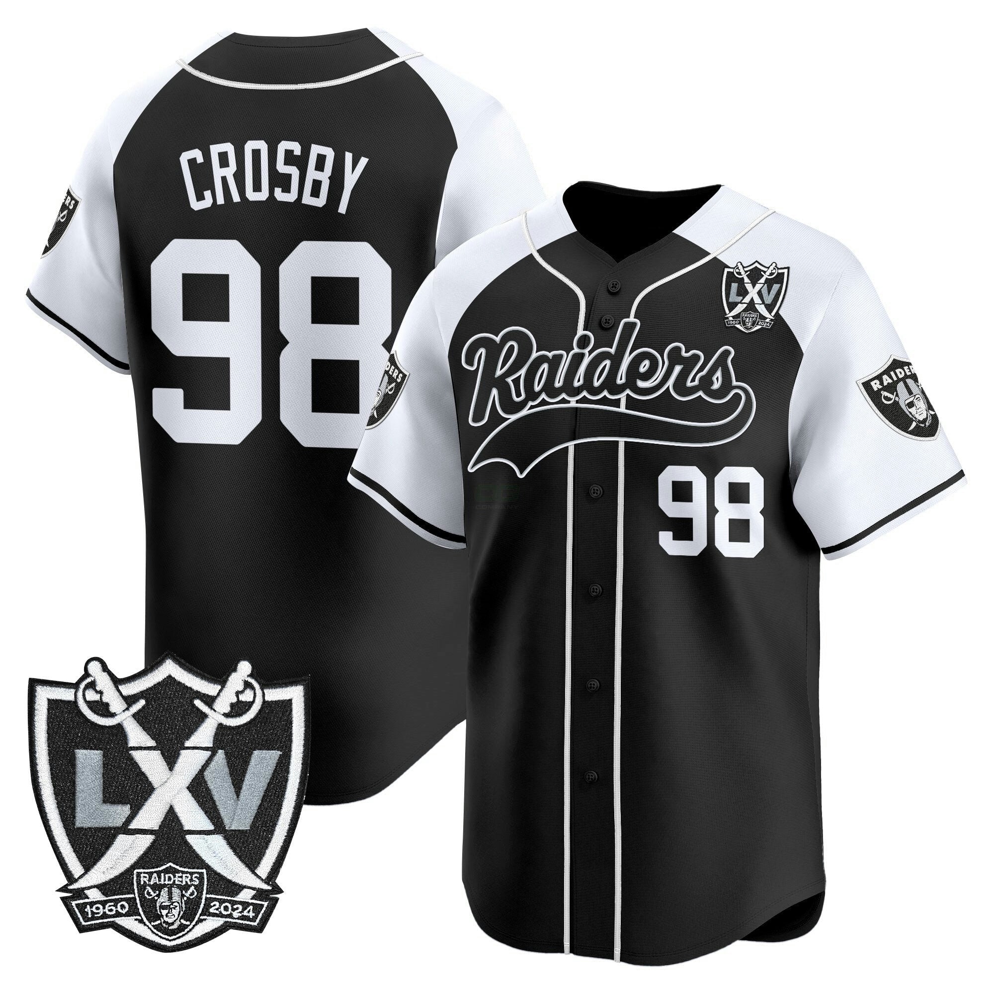 Camisa NFL Men’s Las Vegas 65th Anniversary Patch Vapor Jersey