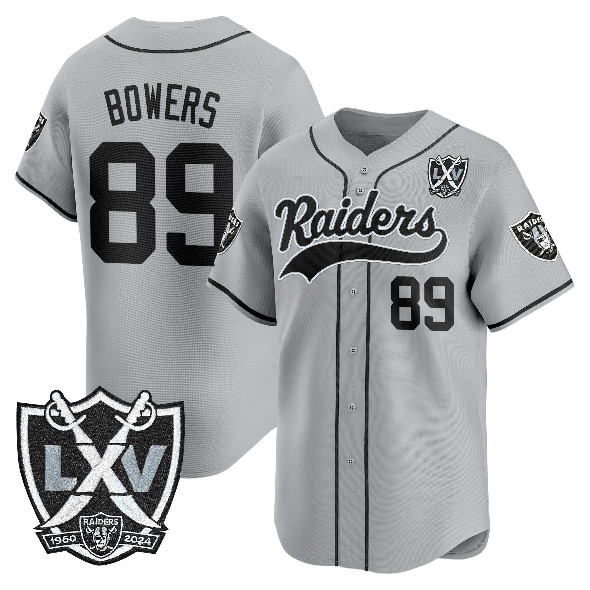 Camisa NFL Men’s Las Vegas 65th Anniversary Patch Vapor Jersey