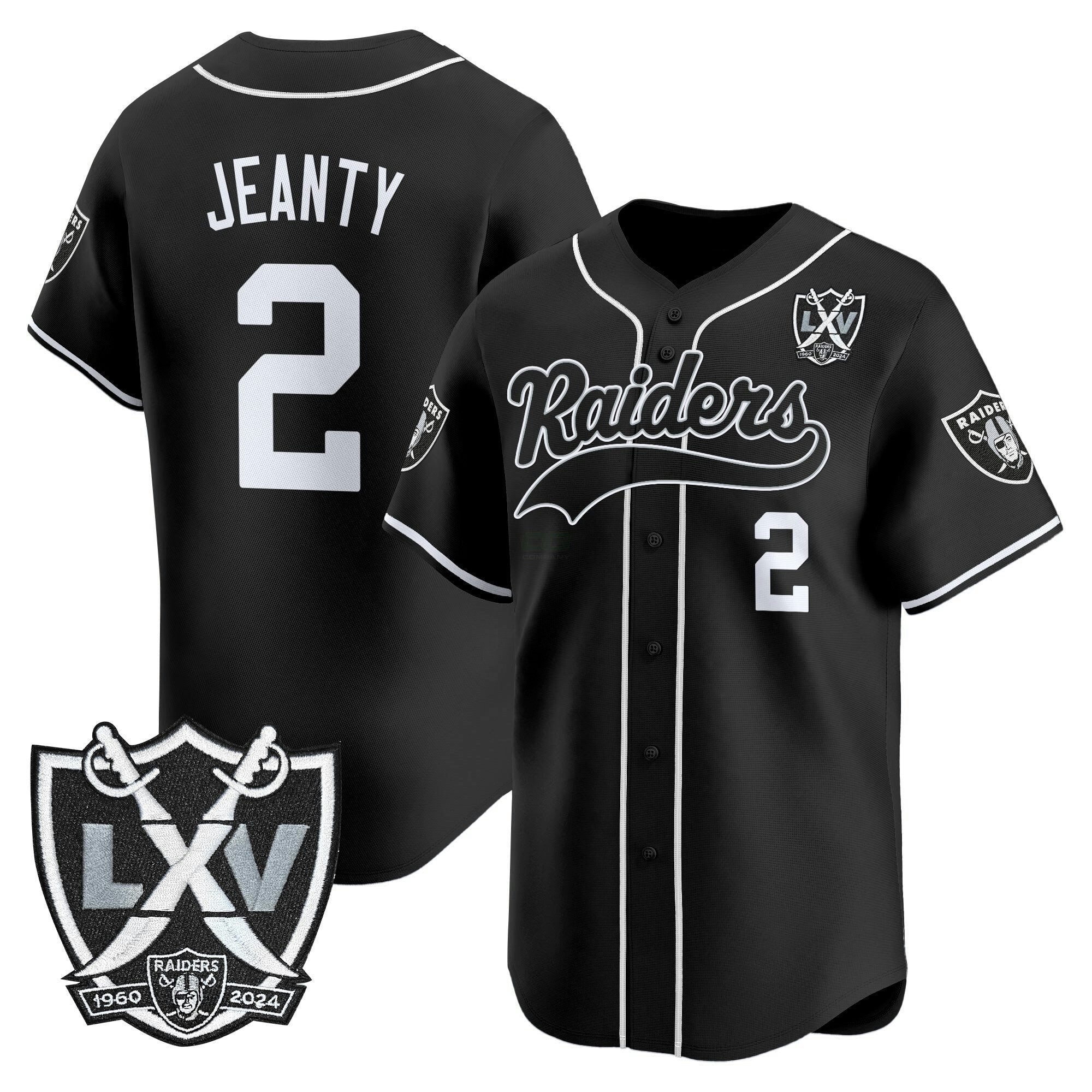 Camisa NFL Men’s Las Vegas 65th Anniversary Patch Vapor Jersey