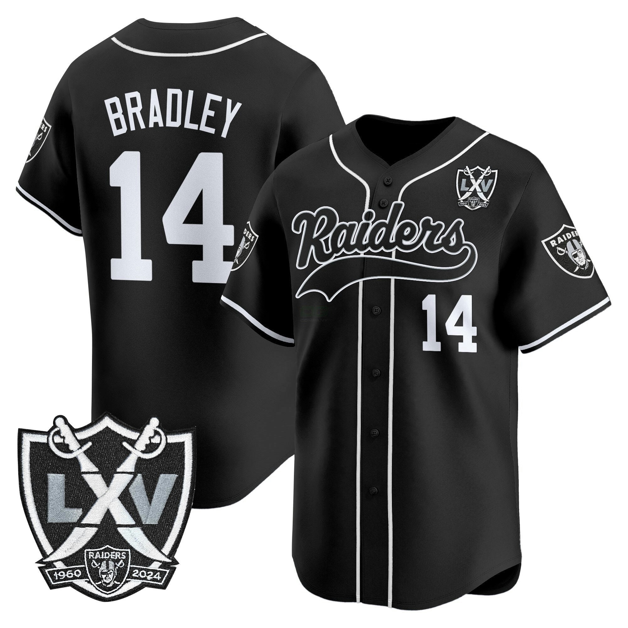 Camisa NFL Men’s Las Vegas 65th Anniversary Patch Vapor Jersey