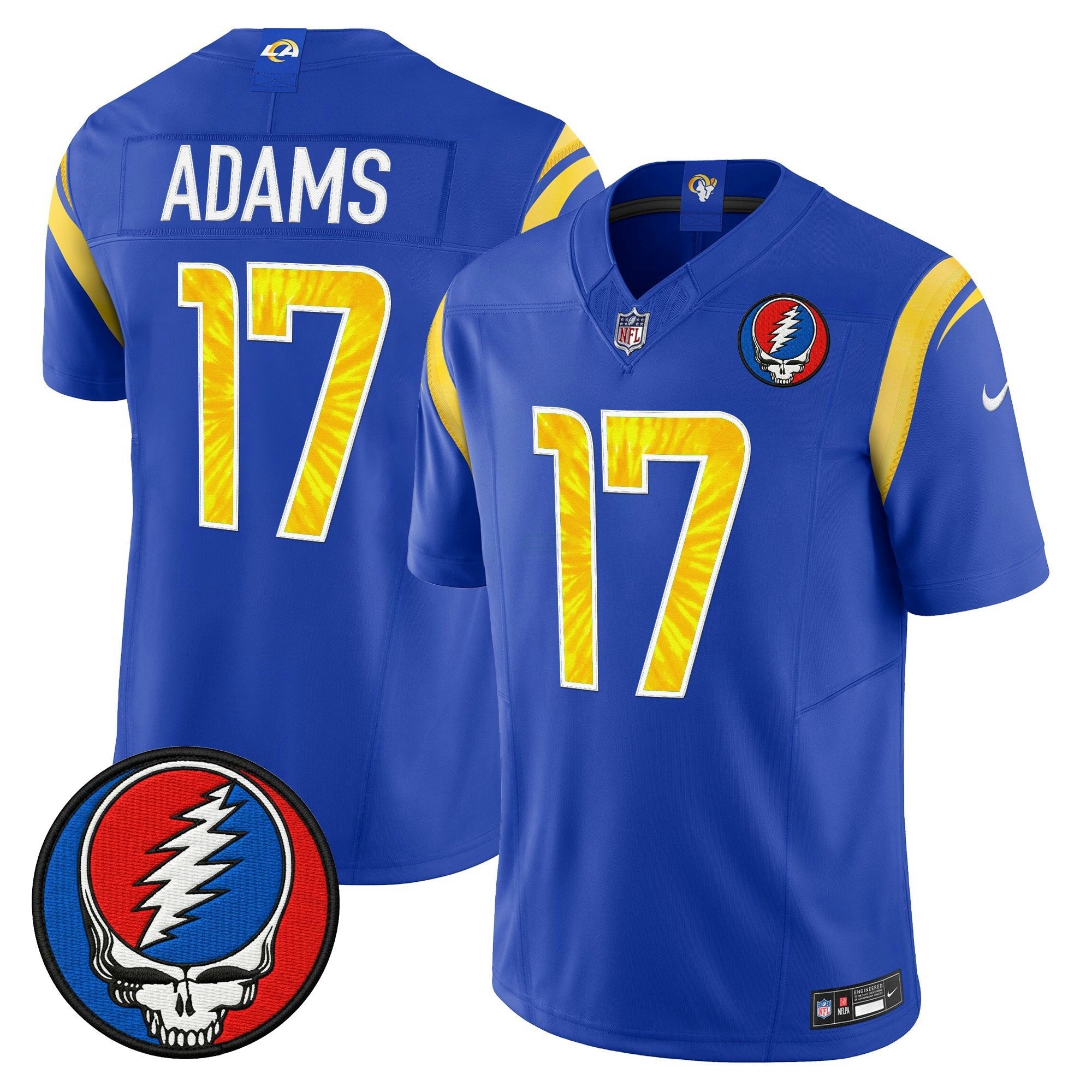 Camisa NFL Men’s Los Angeles x Grateful Dead Vapor Limited Jersey