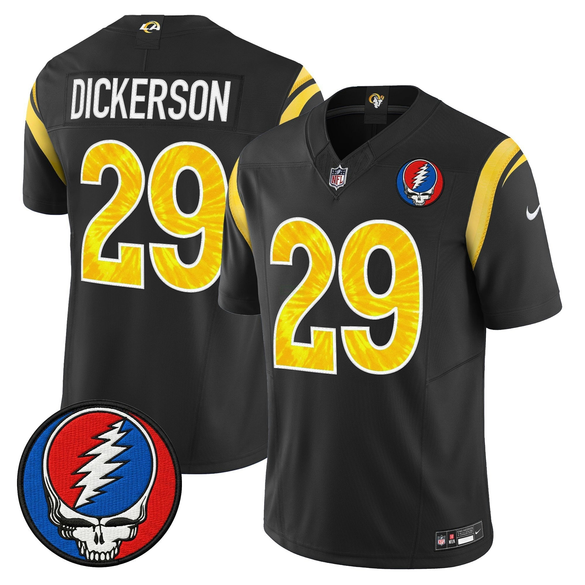 Camisa NFL Men’s Los Angeles x Grateful Dead Vapor Limited Jersey