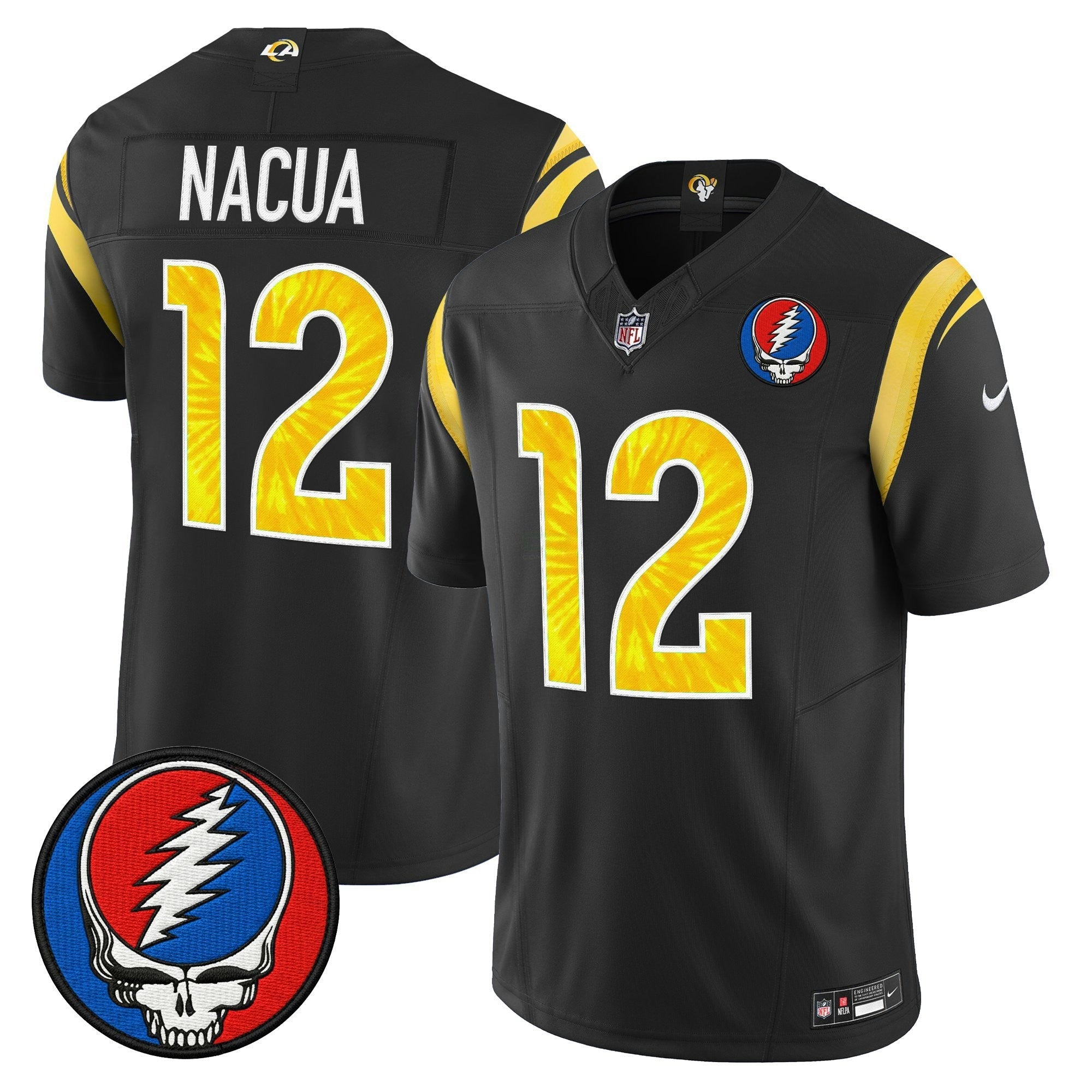 Camisa NFL Men’s Los Angeles x Grateful Dead Vapor Limited Jersey