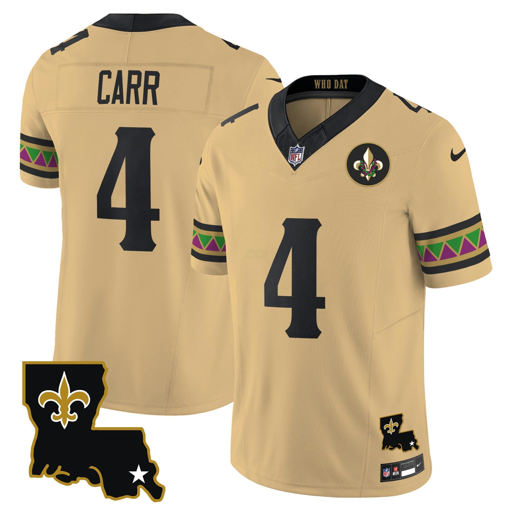 Camisa NFL Men’s Mardi Gras Vapor Limited Jersey