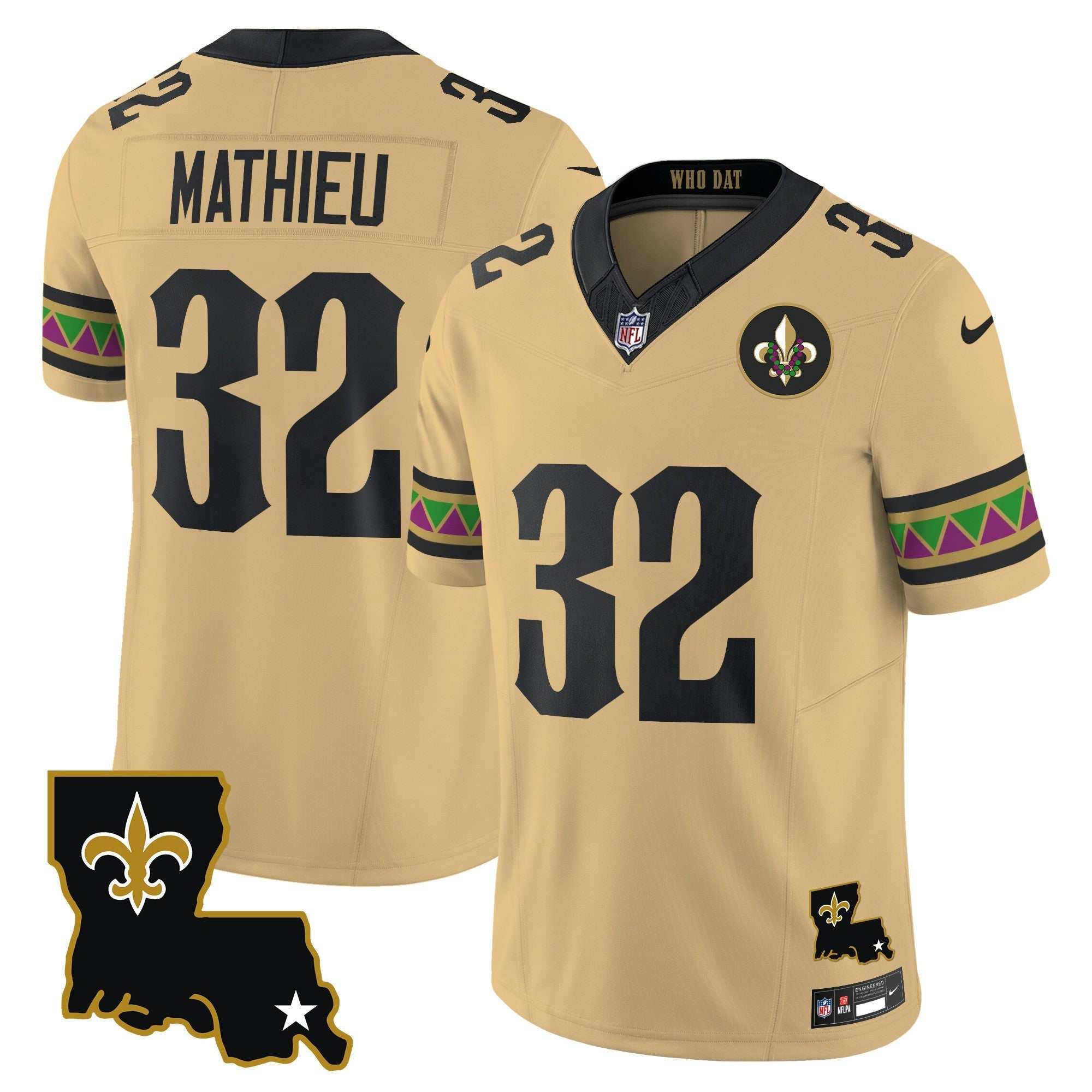Camisa NFL Men’s Mardi Gras Vapor Limited Jersey