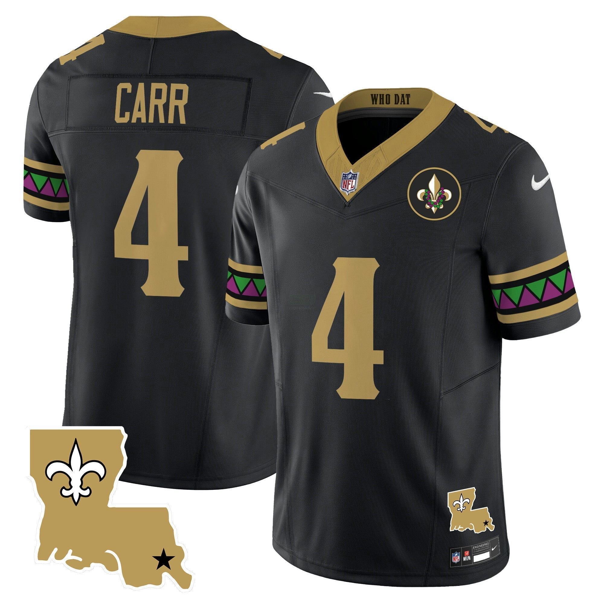 Camisa NFL Men’s Mardi Gras Vapor Limited Jersey