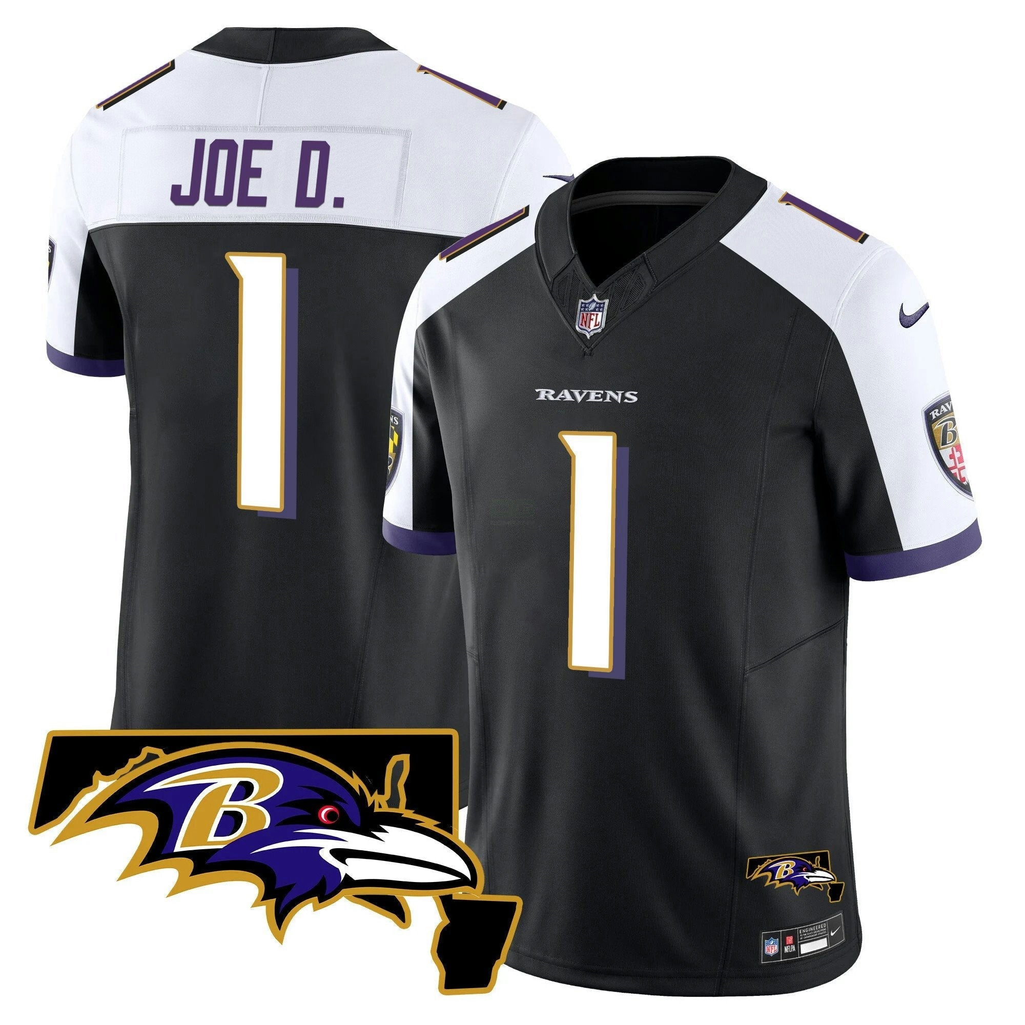 Camisa NFL Men’s Maryland Patch Vapor Limited Jersey