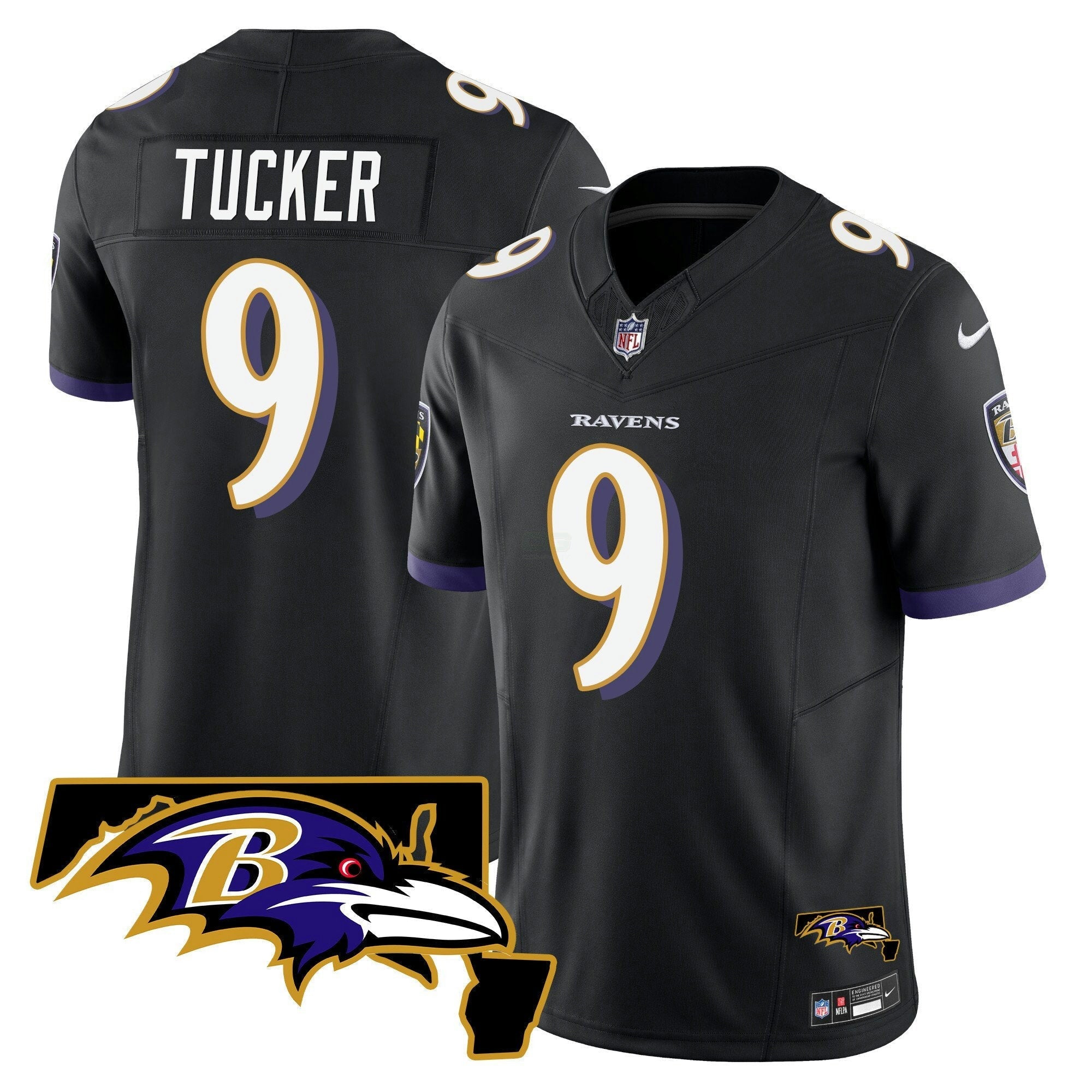 Camisa NFL Men’s Maryland Patch Vapor Limited Jersey