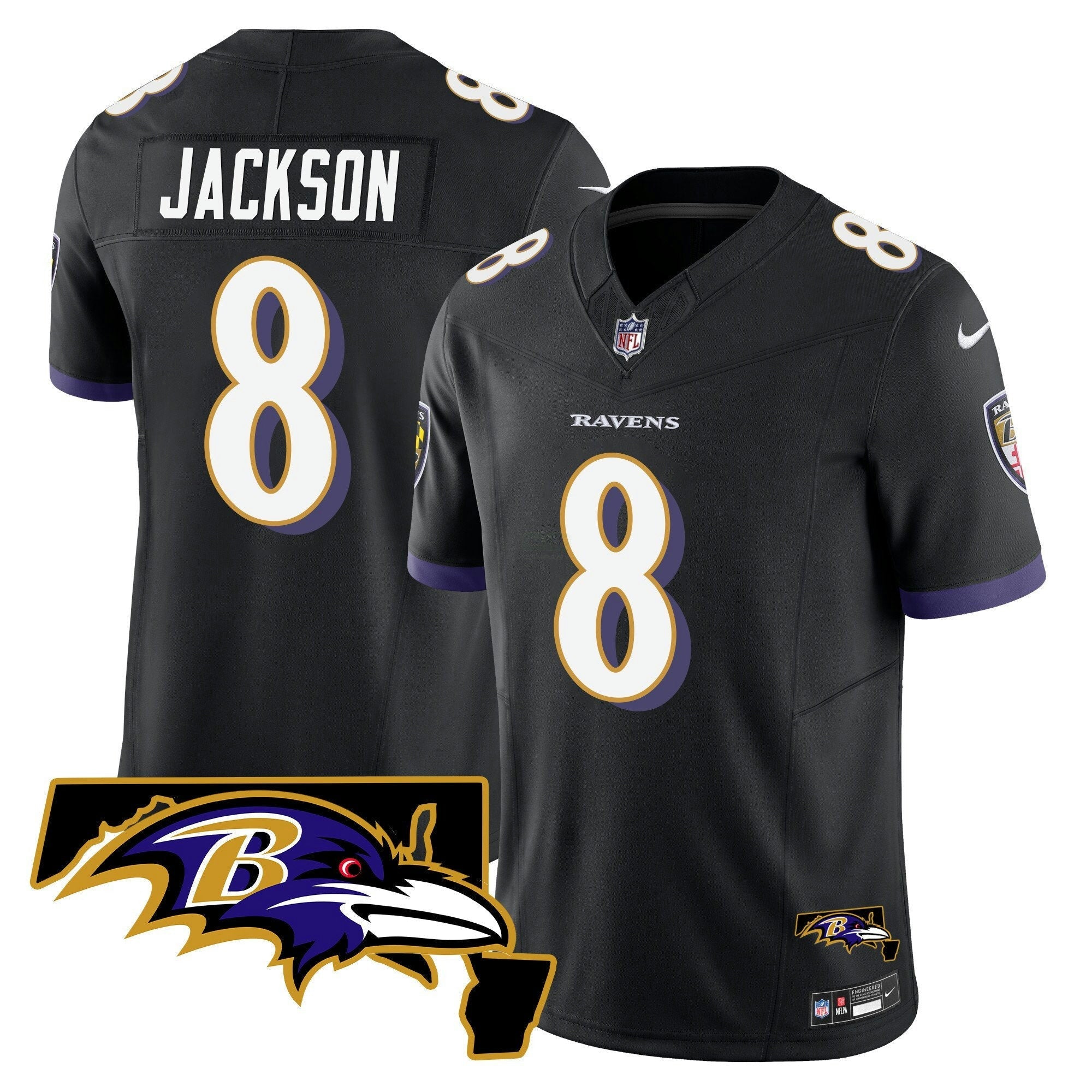 Camisa NFL Men’s Maryland Patch Vapor Limited Jersey