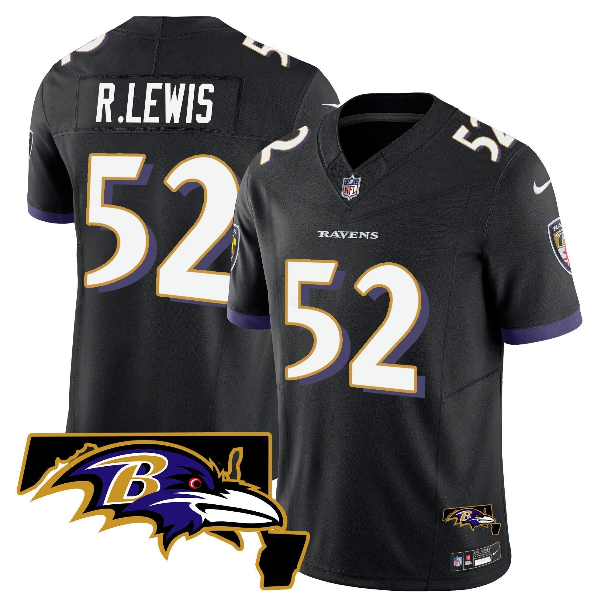 Camisa NFL Men’s Maryland Patch Vapor Limited Jersey
