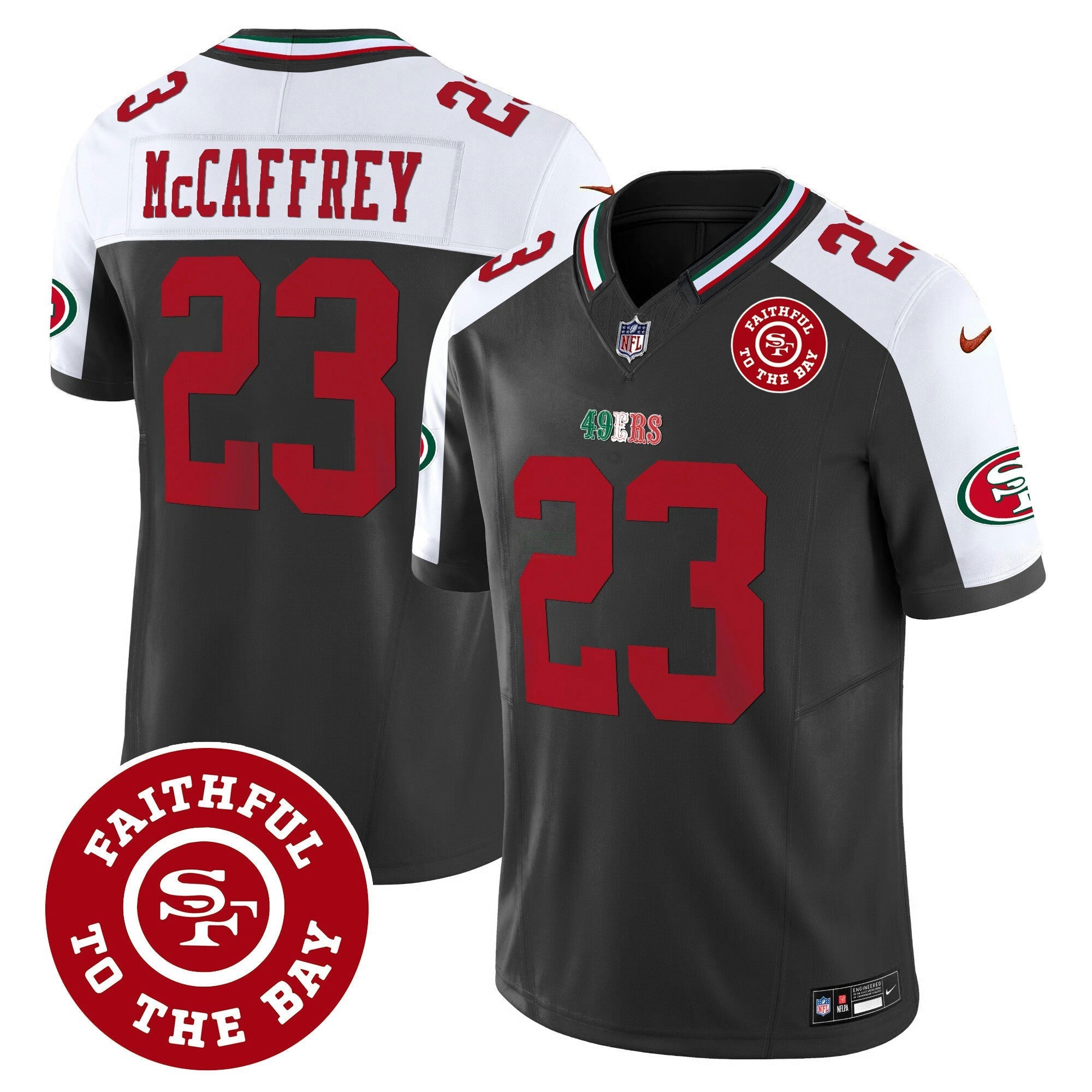 Camisa NFL Men’s Mexico Faithful To The Bay Patch Vapor Jersey