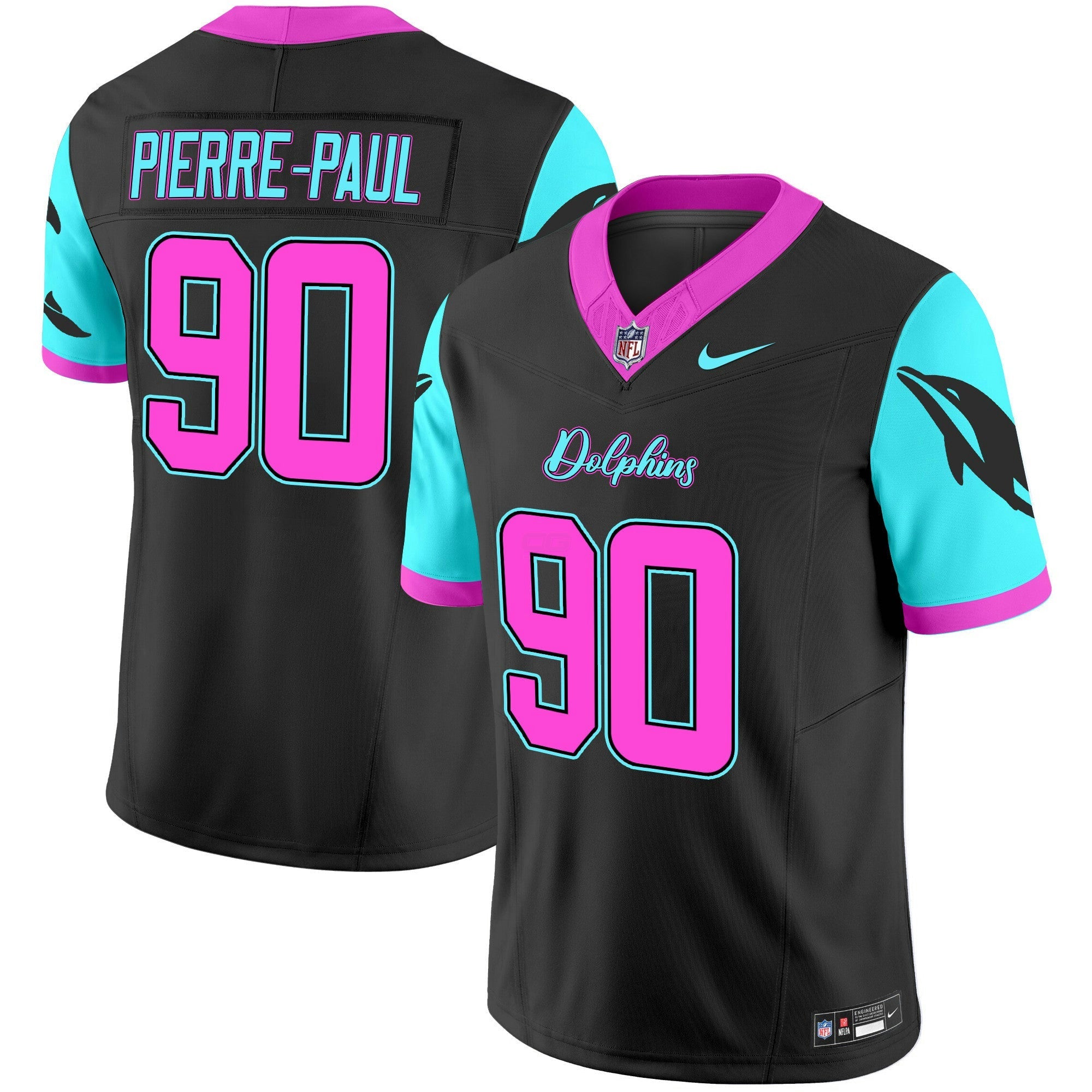 Camisa NFL Men’s “Miami Vice” Vapor Limited Jersey