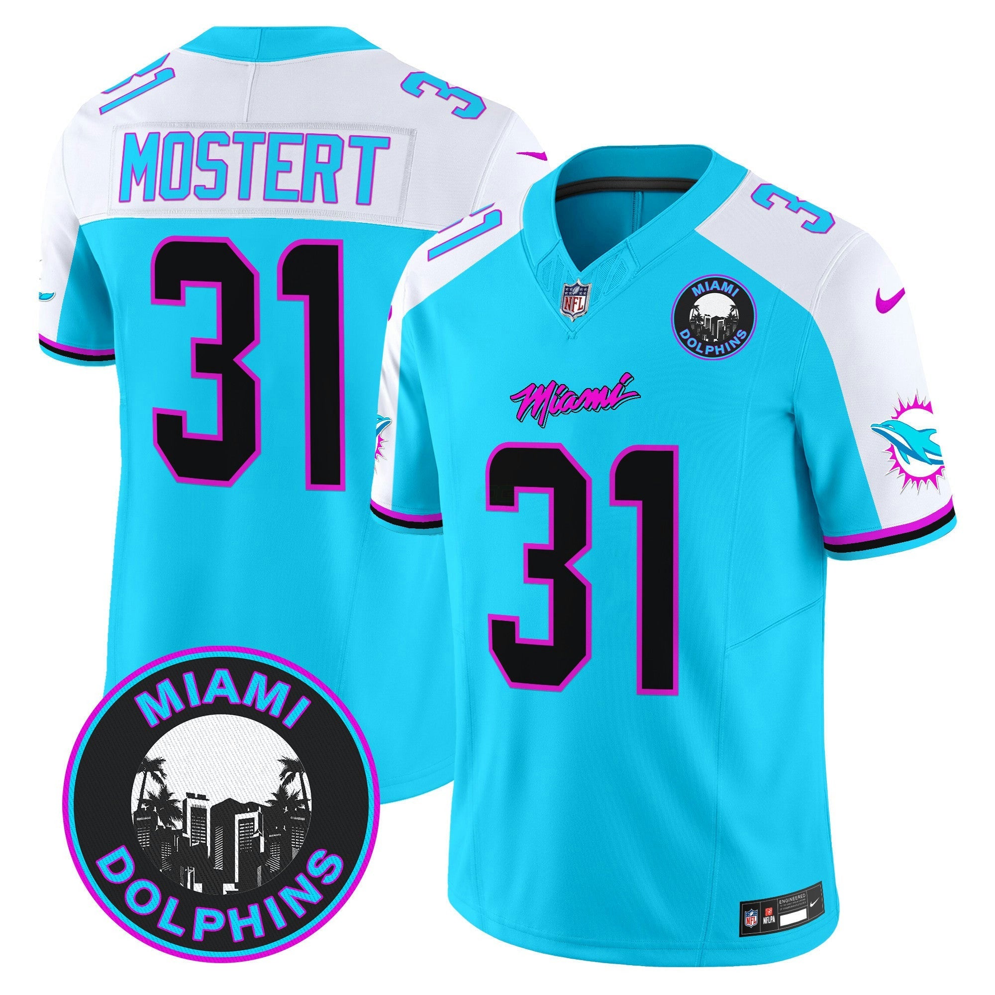Camisa NFL Men’s “Miami Vice” Vapor Limited Jersey V3