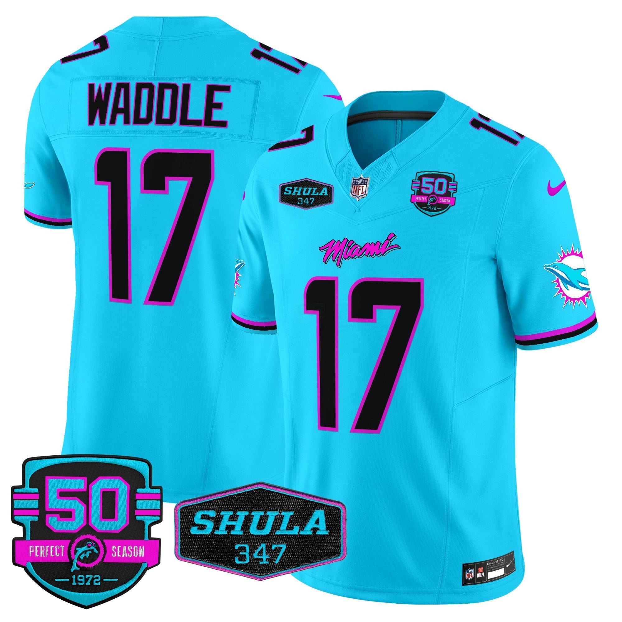 Camisa NFL Men’s “Miami Vice” Vapor Limited Jersey V4