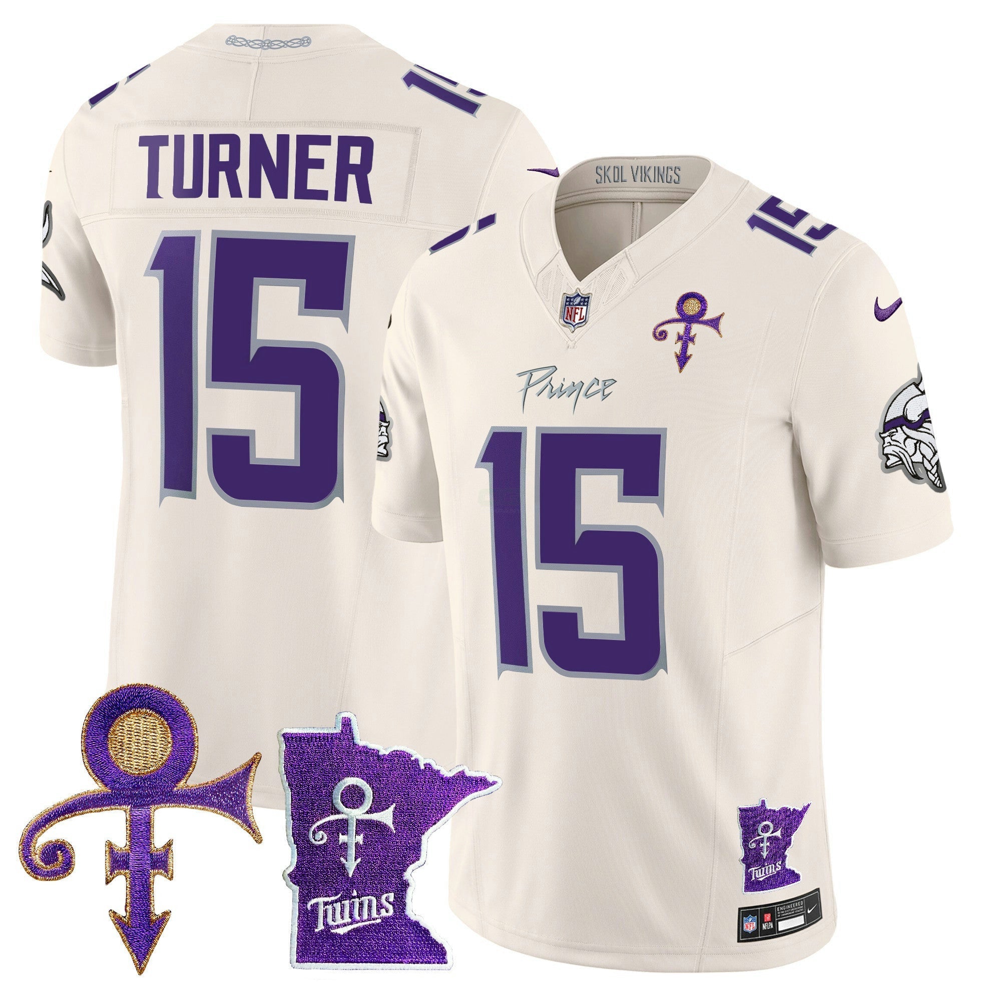 Camisa NFL Men’s Minnesota 2024 Prince Vapor Limited Jersey V2