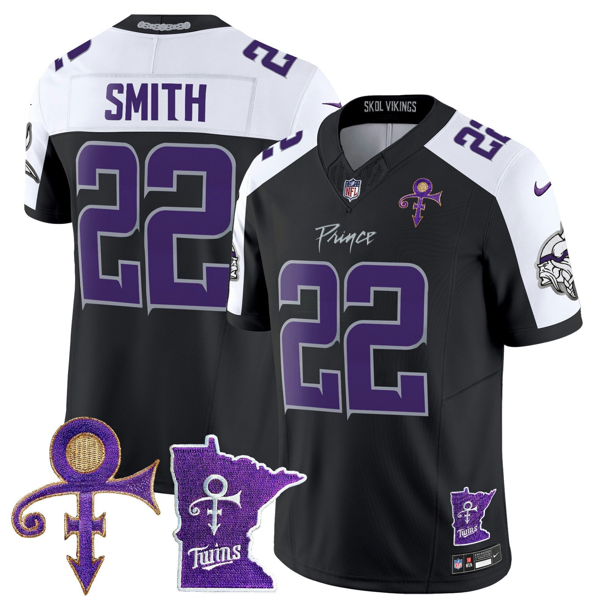 Camisa NFL Men’s Minnesota 2024 Prince Vapor Limited Jersey V2