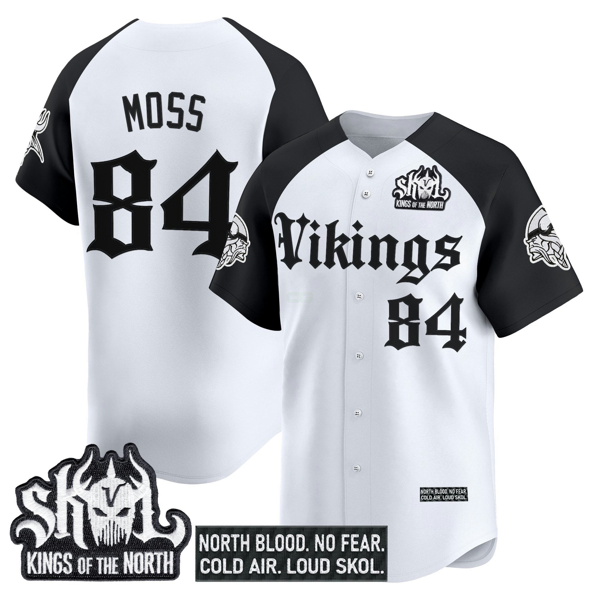 Camisa NFL Men’s Minnesota ‘Gothic Norseblood Edition’ Vapor Jersey