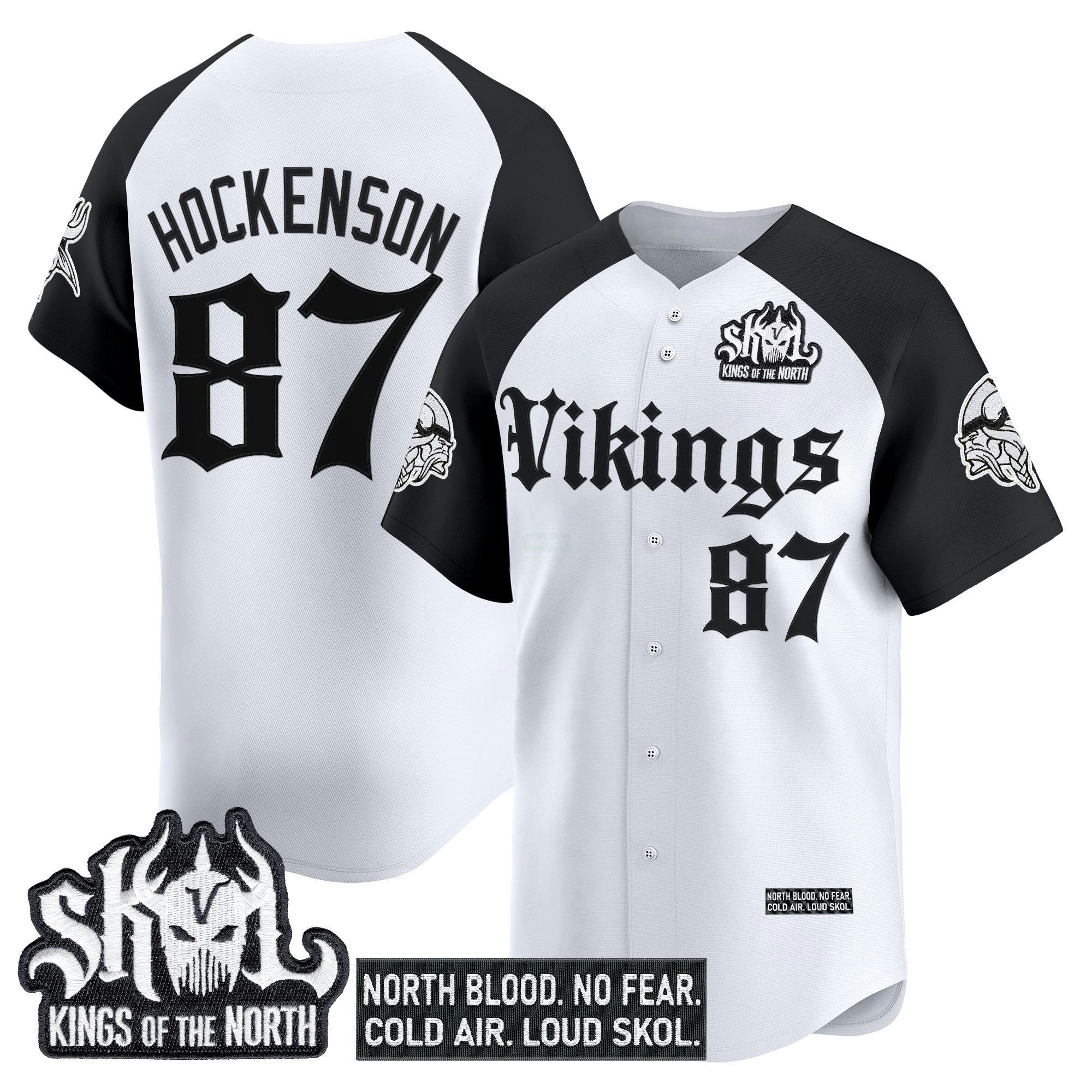 Camisa NFL Men’s Minnesota ‘Gothic Norseblood Edition’ Vapor Jersey