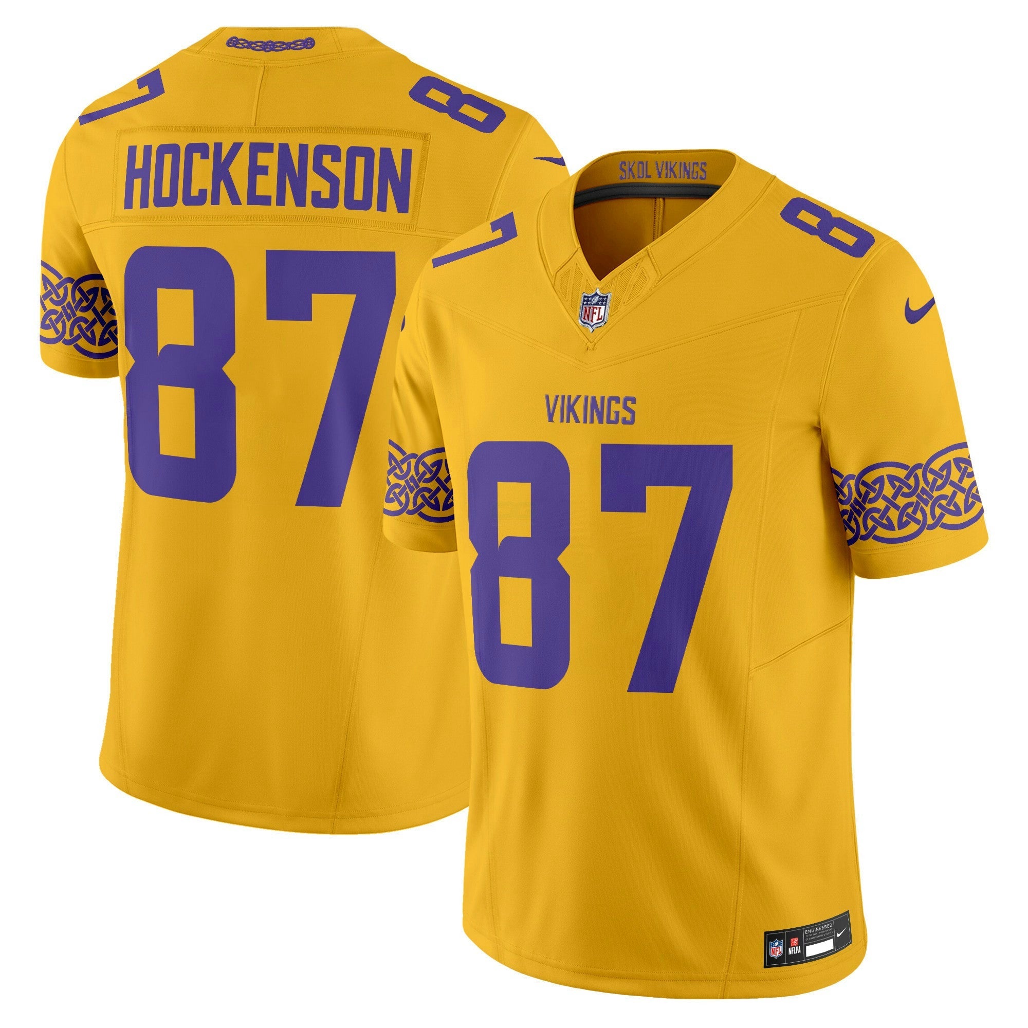 Camisa NFL Men’s Minnesota Nordic Pattern Vapor Limited Jersey