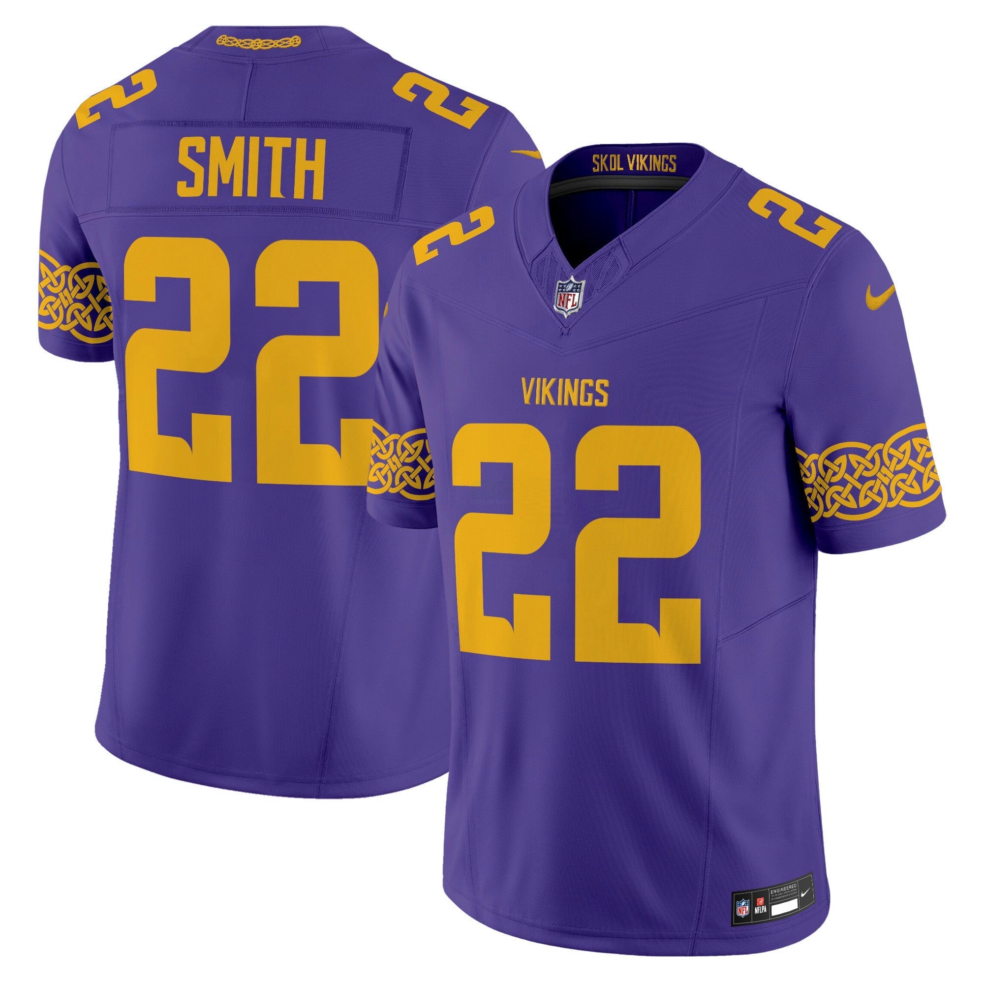Camisa NFL Men’s Minnesota Nordic Pattern Vapor Limited Jersey