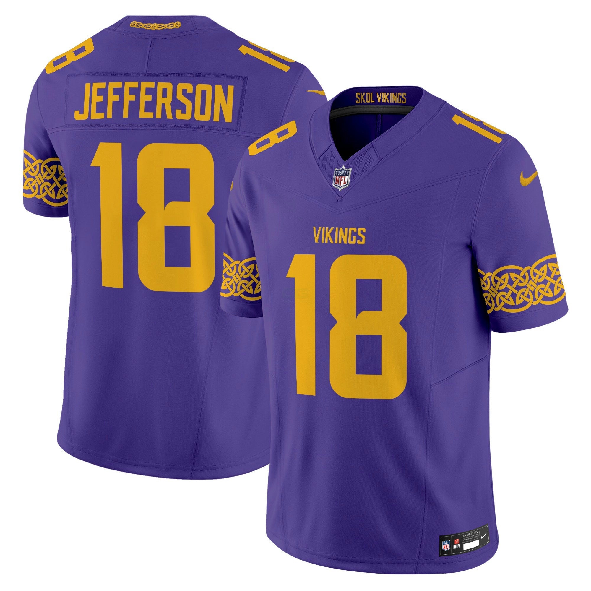 Camisa NFL Men’s Minnesota Nordic Pattern Vapor Limited Jersey