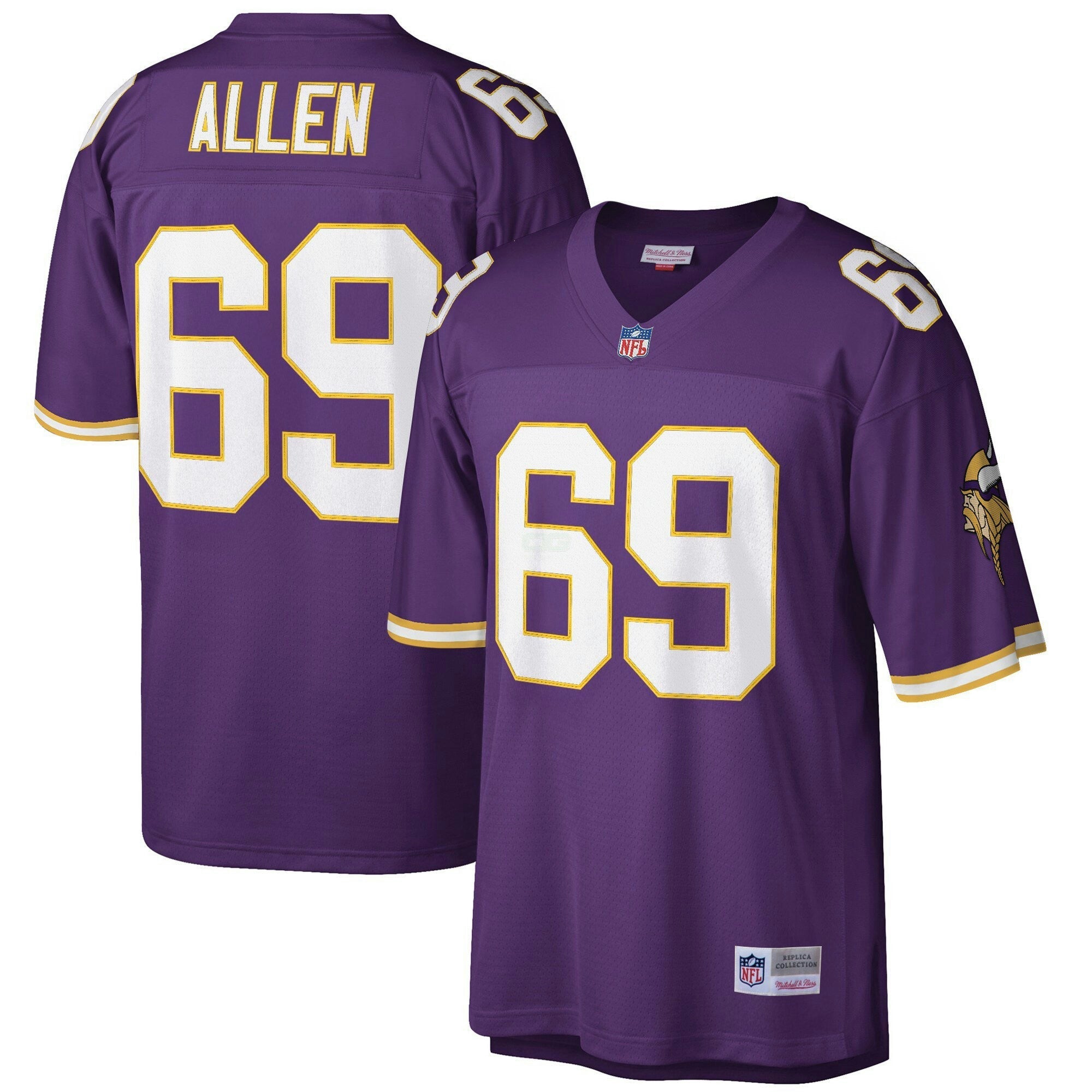 Camisa NFL Men’s Minnesota Throwback Player Jersey