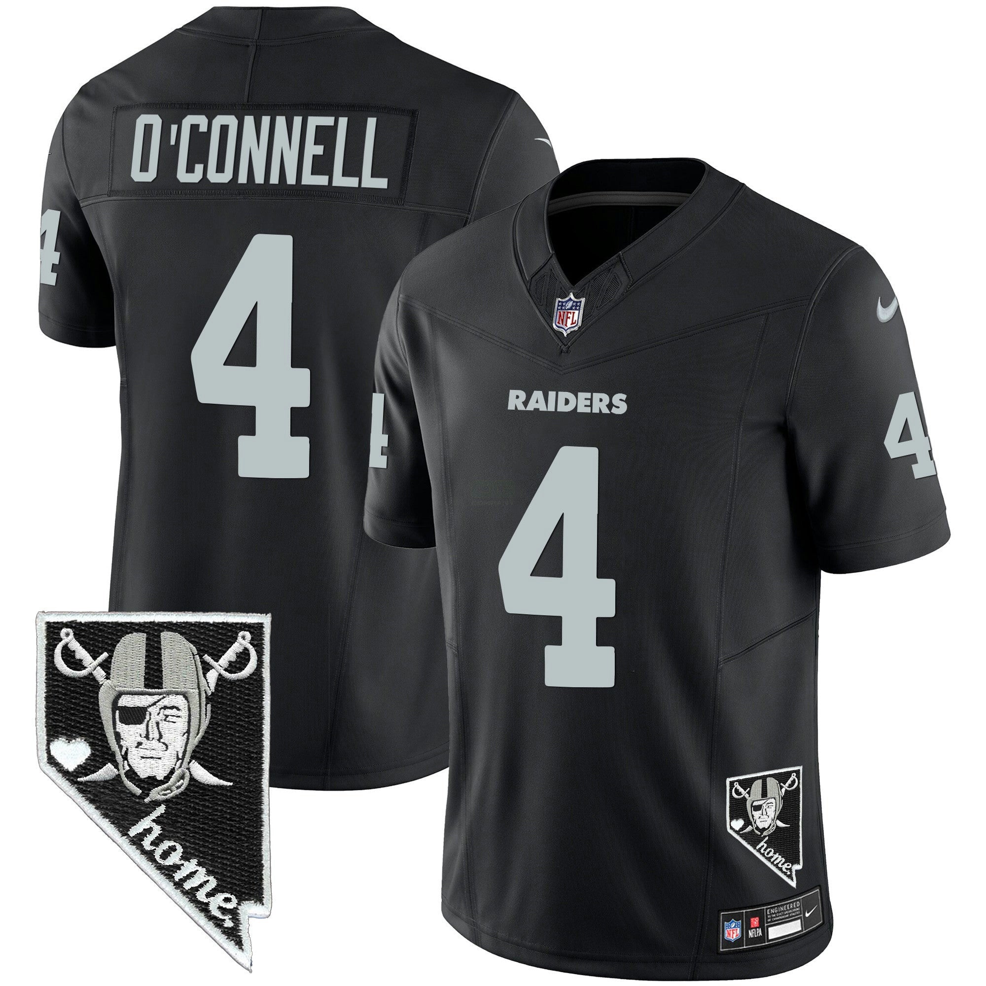 Camisa NFL Men’s Nevada Home Patch Vapor Jersey