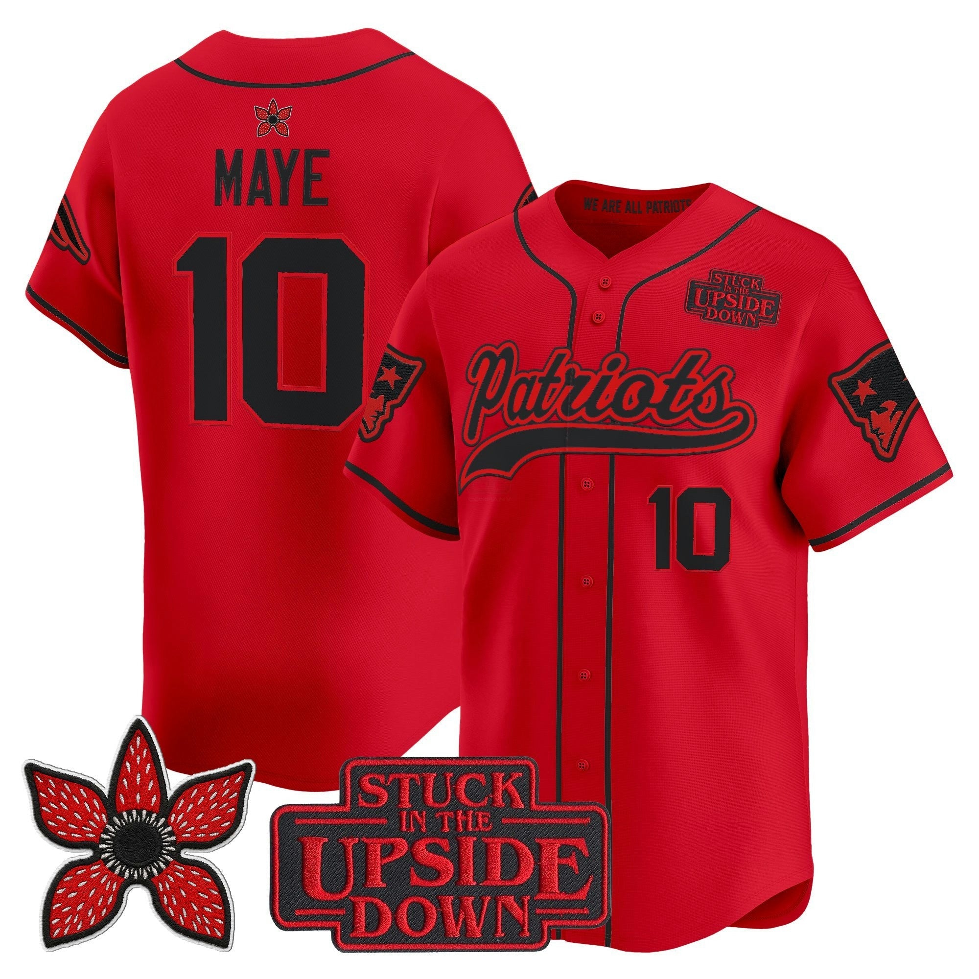 Camisa NFL Men’s New England ‘Stranger Things Edition’ Vapor Jersey