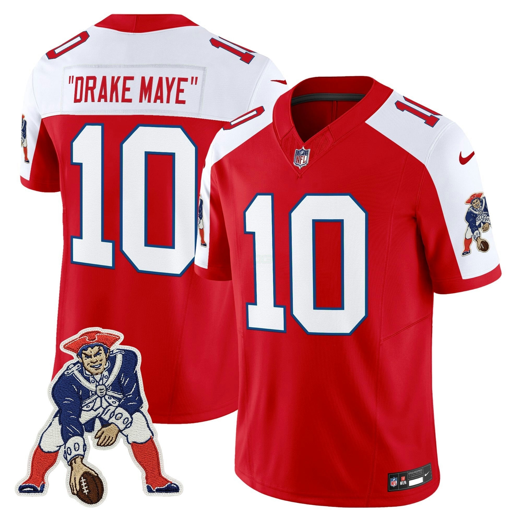 Camisa NFL Men’s New England Throwback Vapor Limited Jersey