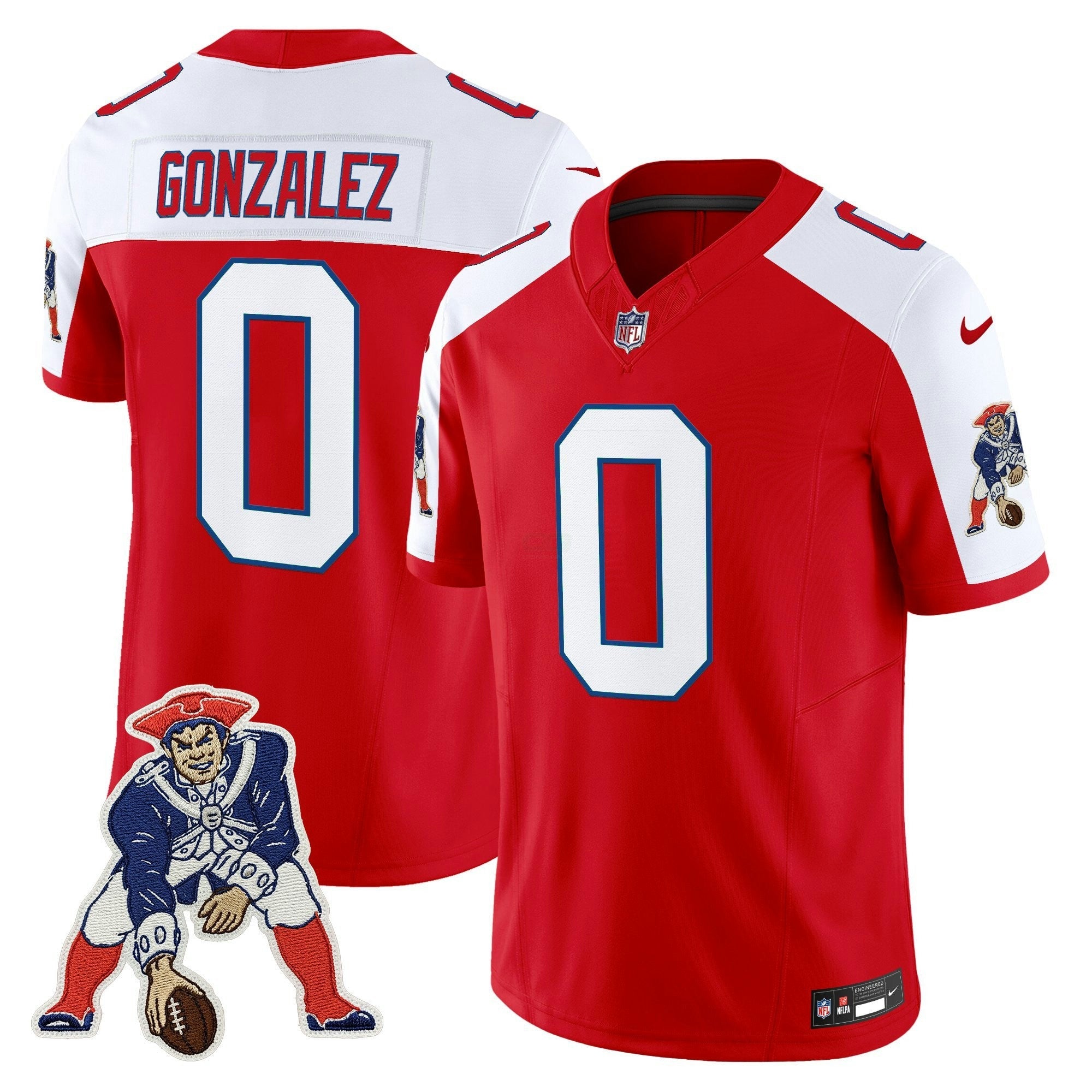 Camisa NFL Men’s New England Throwback Vapor Limited Jersey