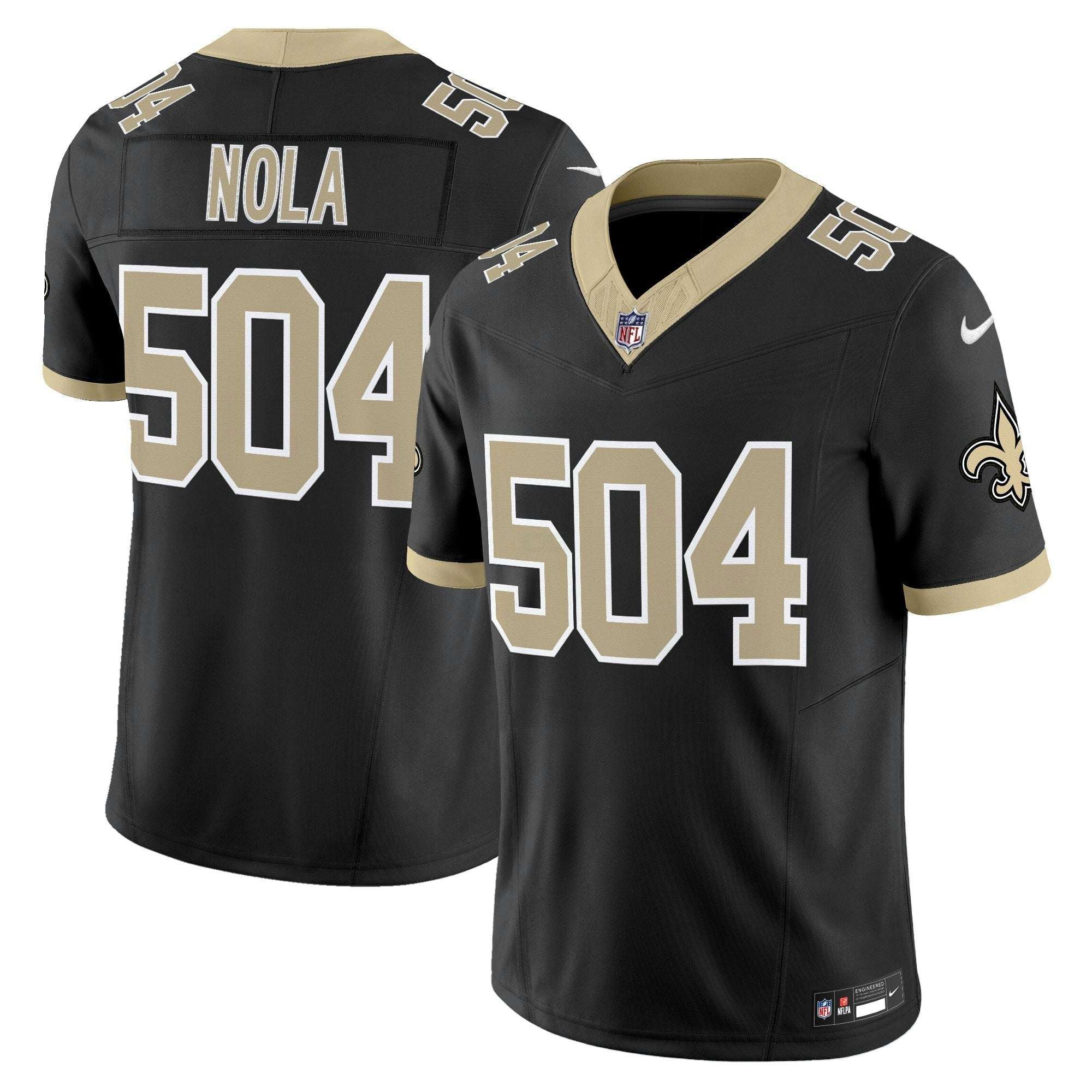 Camisa NFL Men’s New Orleans ‘Gameday Golds Edition’ Vapor Jersey
