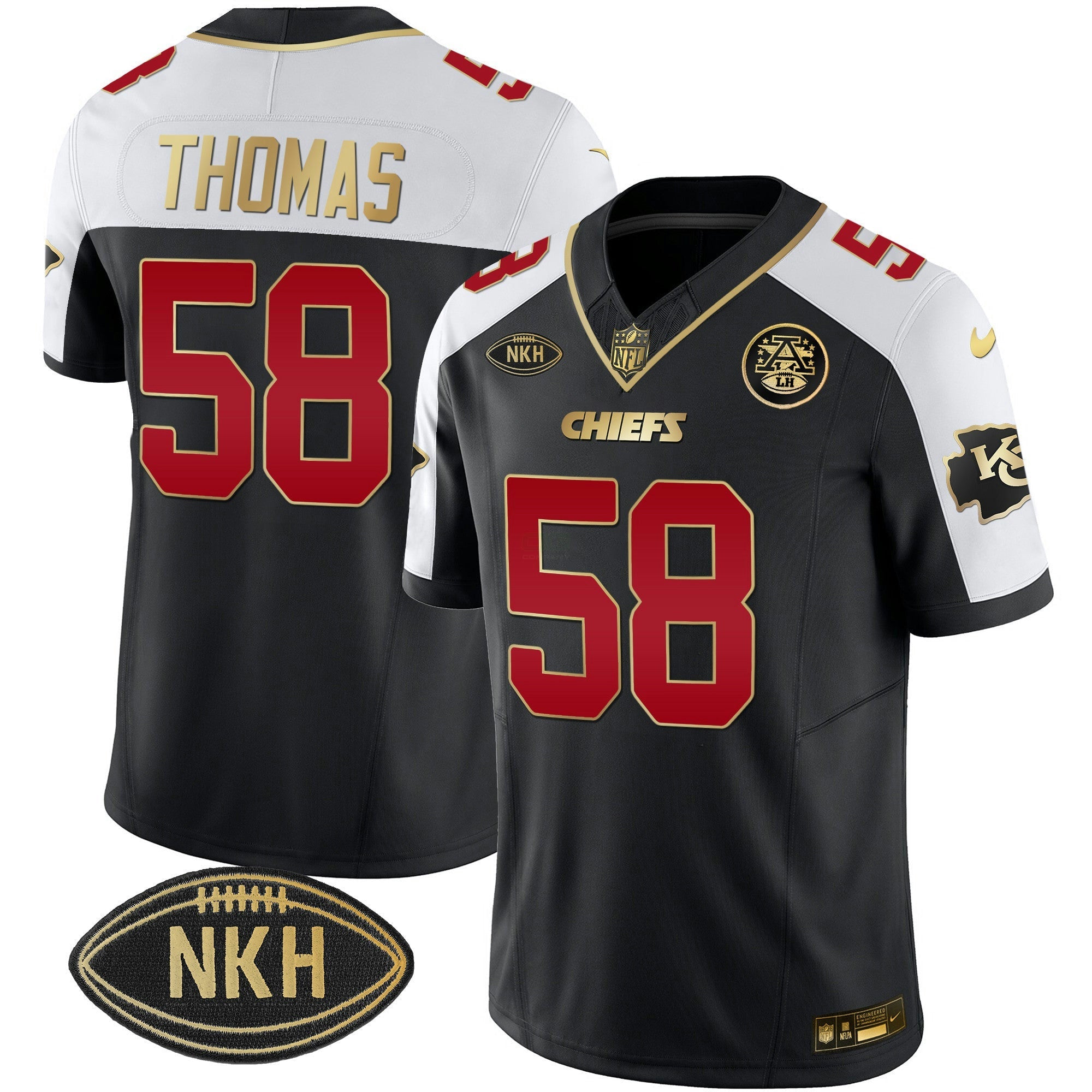 Camisa NFL Men’s NKH Patch 2023 Vapor Limited Jersey