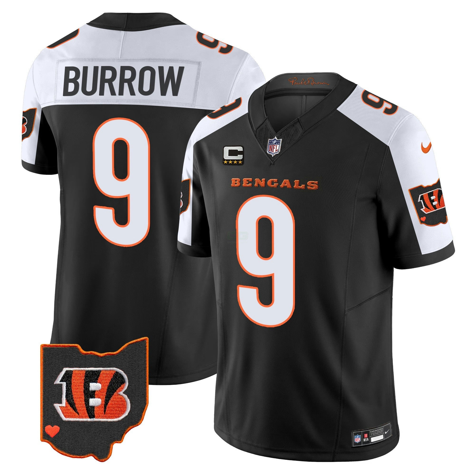 Camisa NFL Men’s Ohio Patch Vapor Limited Jersey
