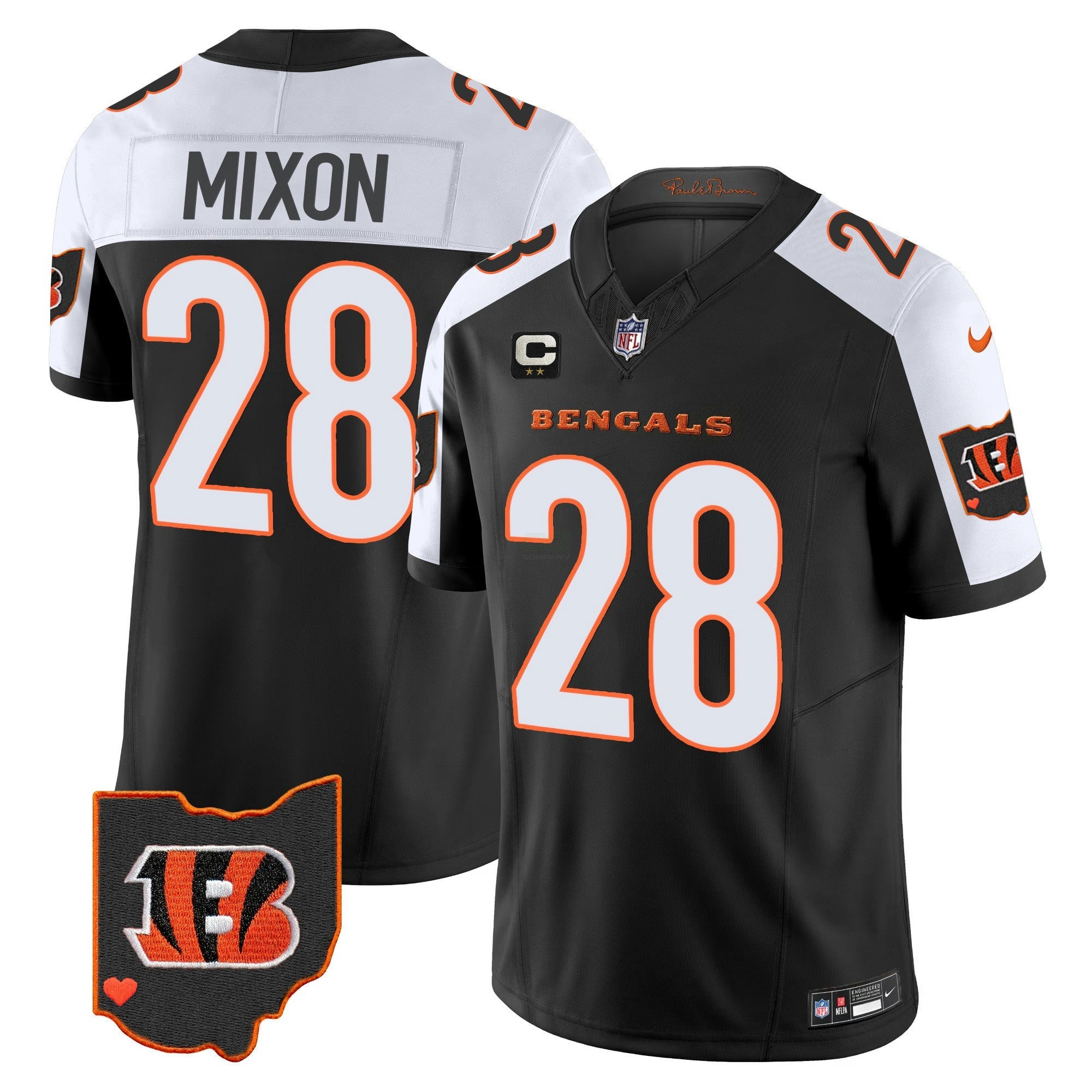 Camisa NFL Men’s Ohio Patch Vapor Limited Jersey