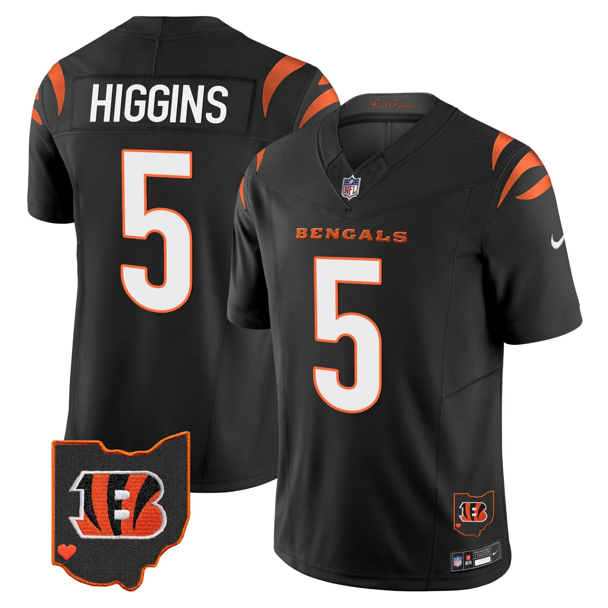 Camisa NFL Men’s Ohio Patch Vapor Limited Jersey