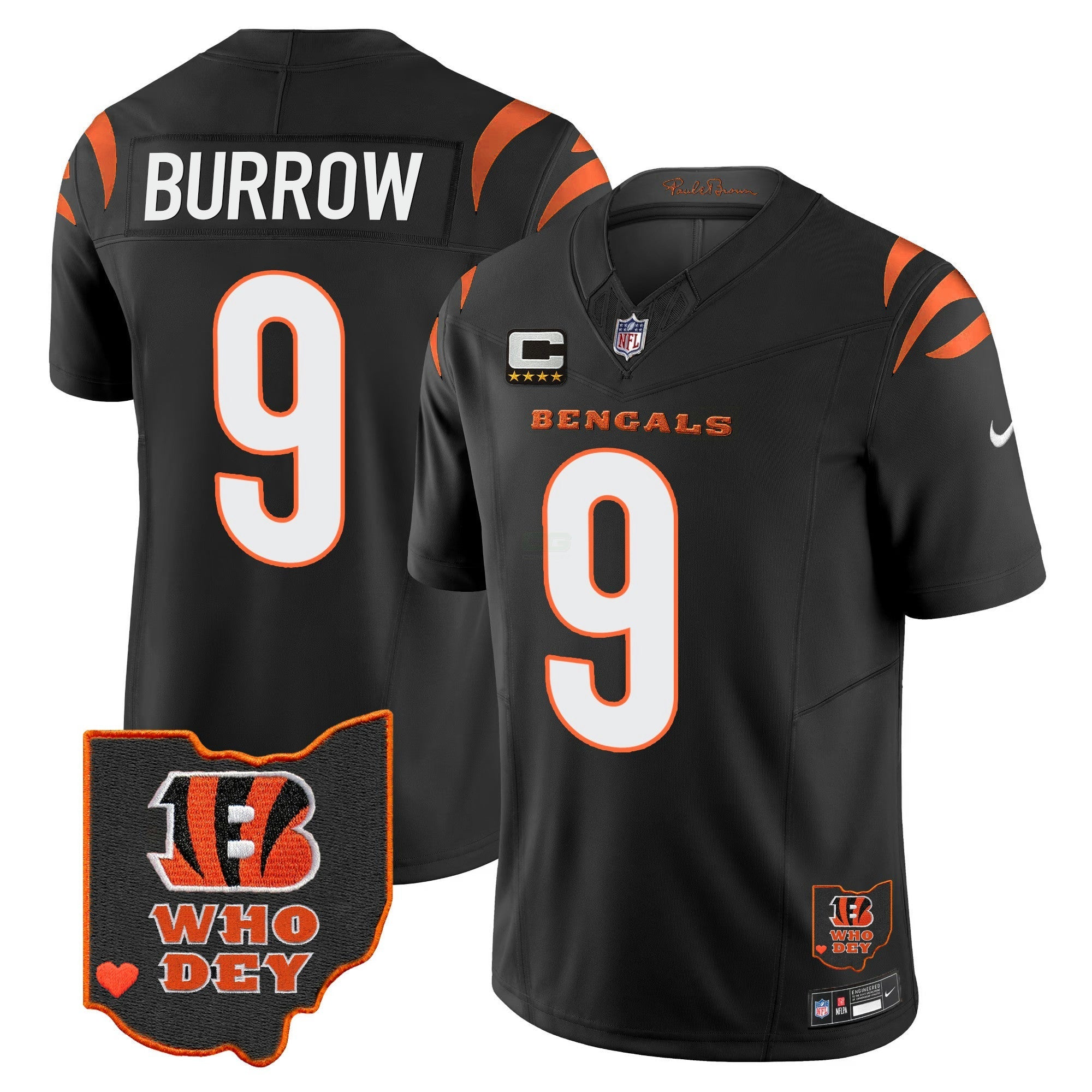 Camisa NFL Men’s Ohio Patch Vapor Limited Jersey V2