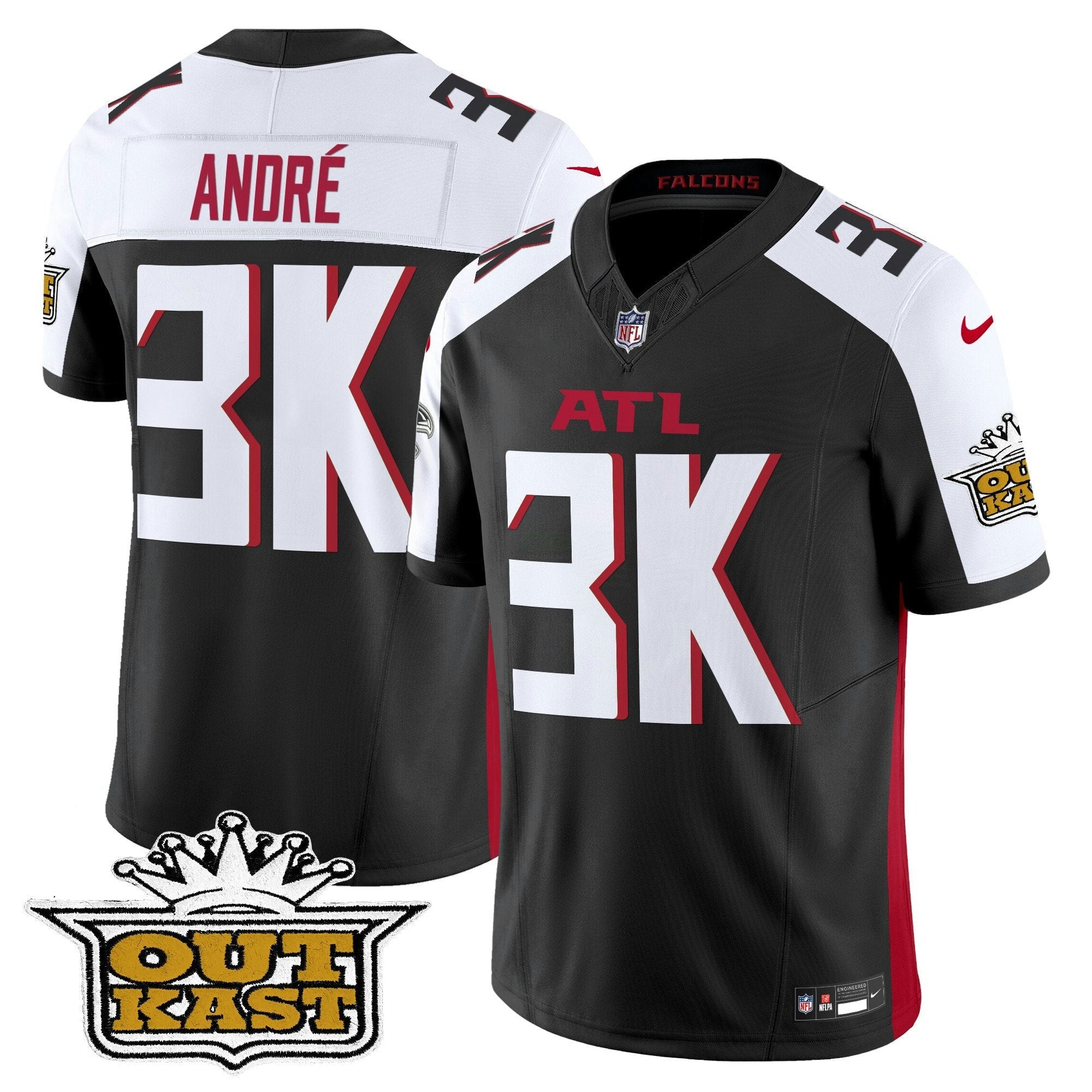 Camisa NFL Men’s Outkast x Atlanta 2024 Vapor Limited Jersey