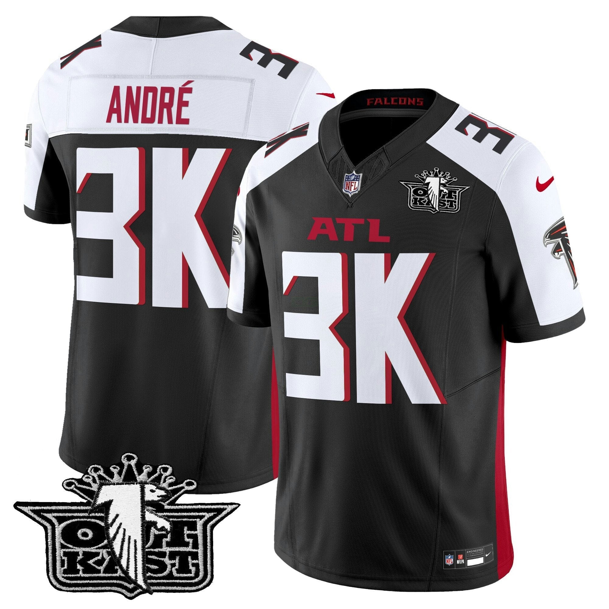 Camisa NFL Men’s Outkast x Atlanta 2024 Vapor Limited Jersey V2