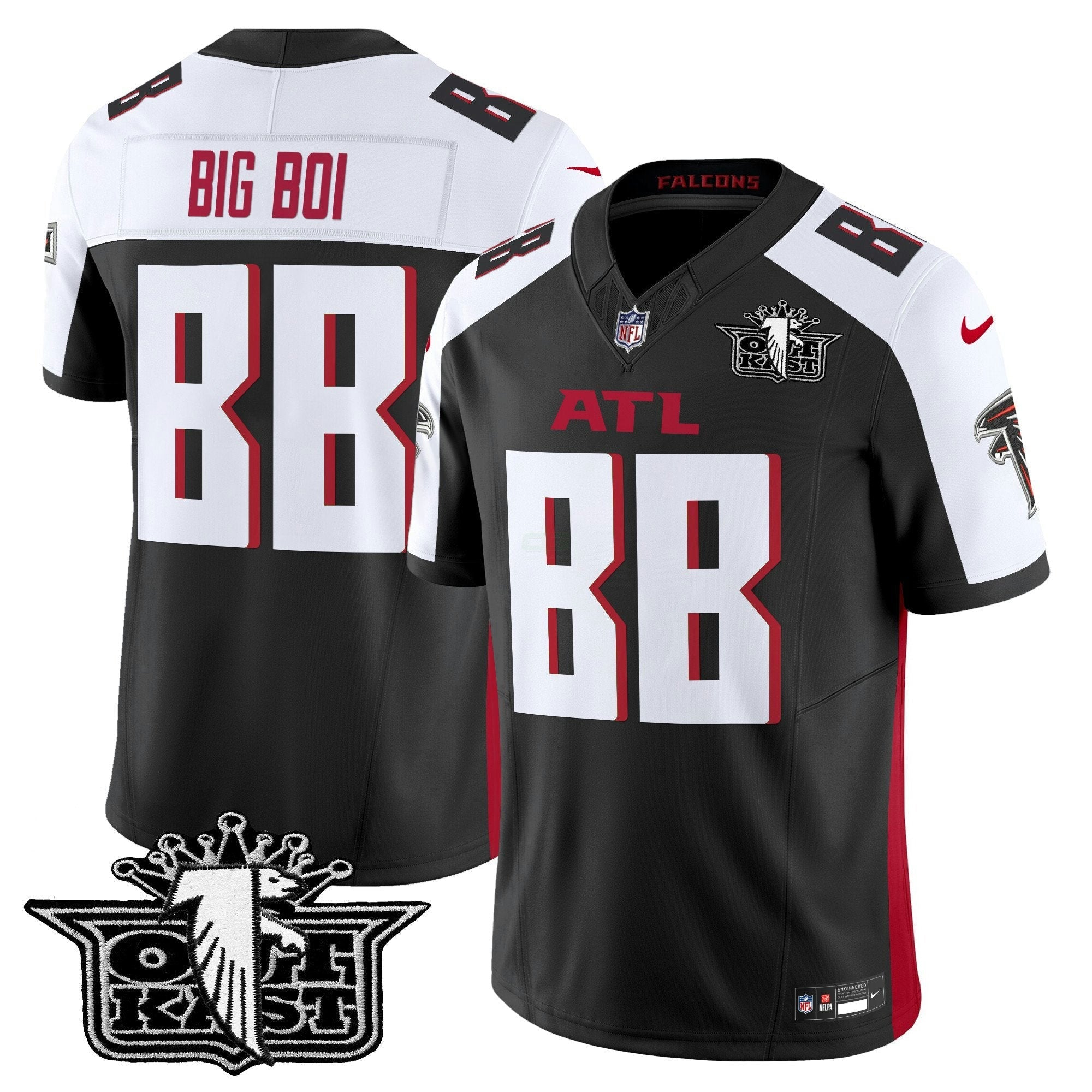 Camisa NFL Men’s Outkast x Atlanta 2024 Vapor Limited Jersey V2