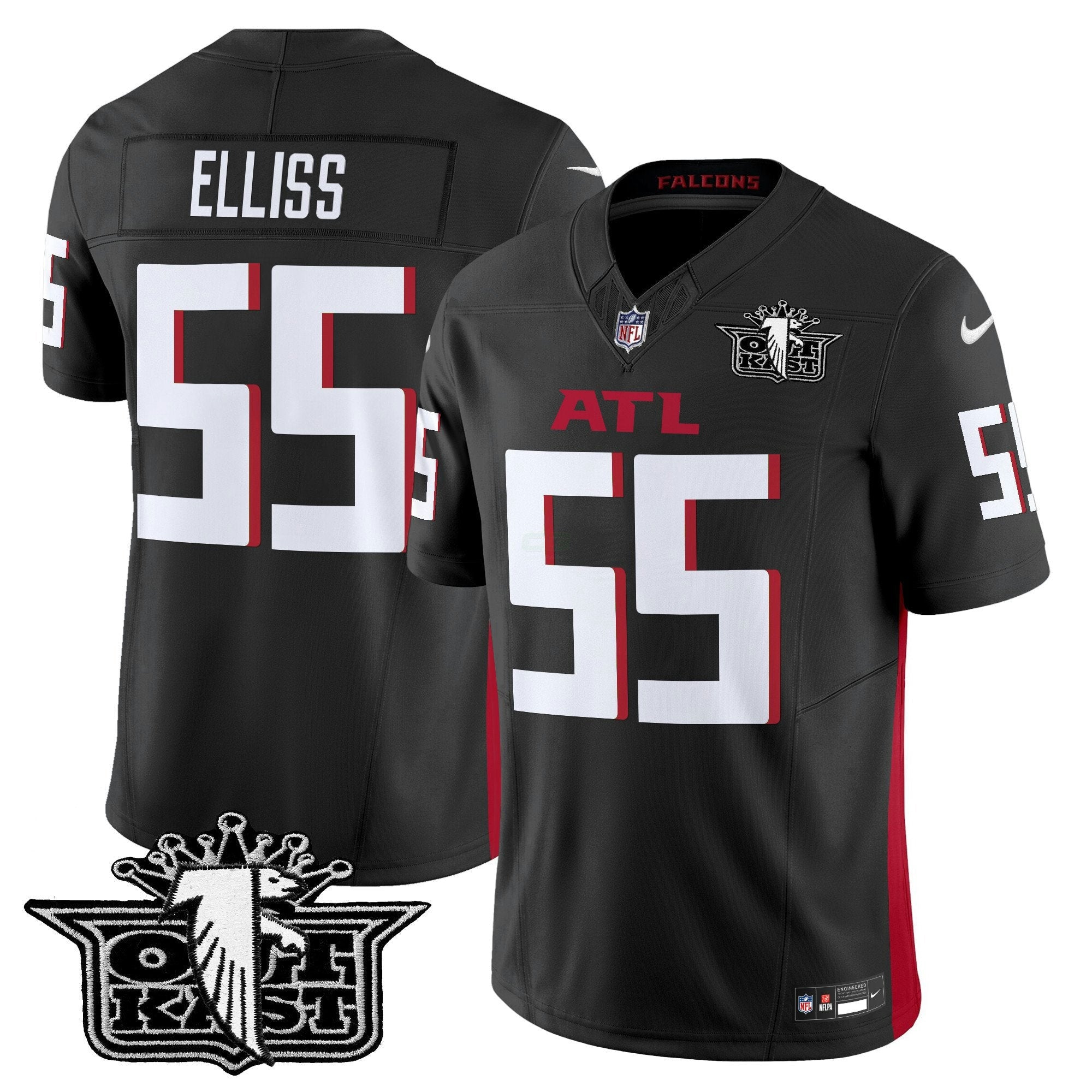 Camisa NFL Men’s Outkast x Atlanta 2024 Vapor Limited Jersey V2