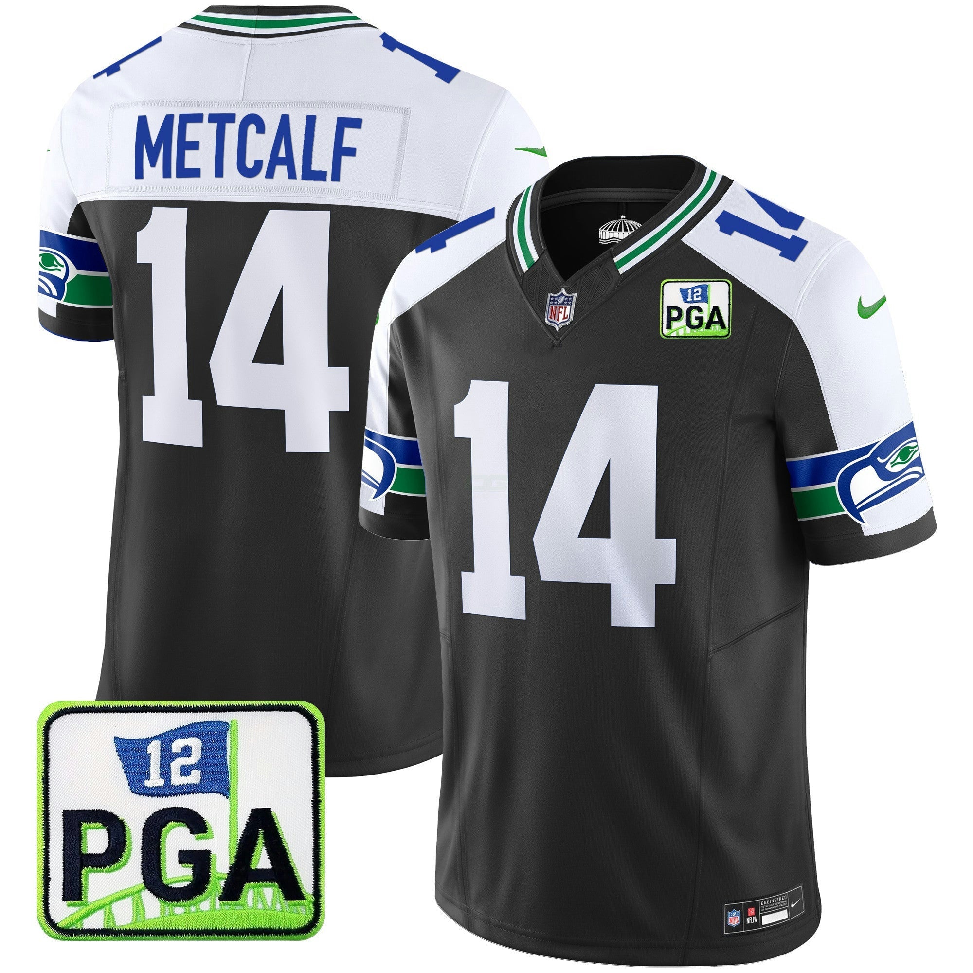 Camisa NFL Men’s PGA Patch Vapor Limited Jersey